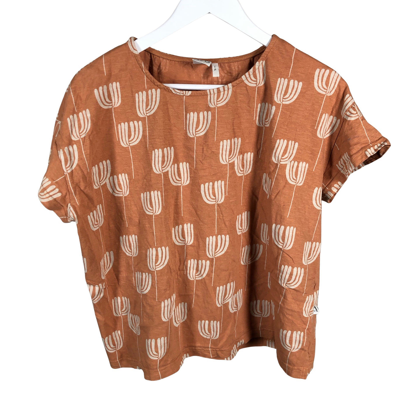 Unisex Mainio - T-särk, suurus 40 - Pruun (1)