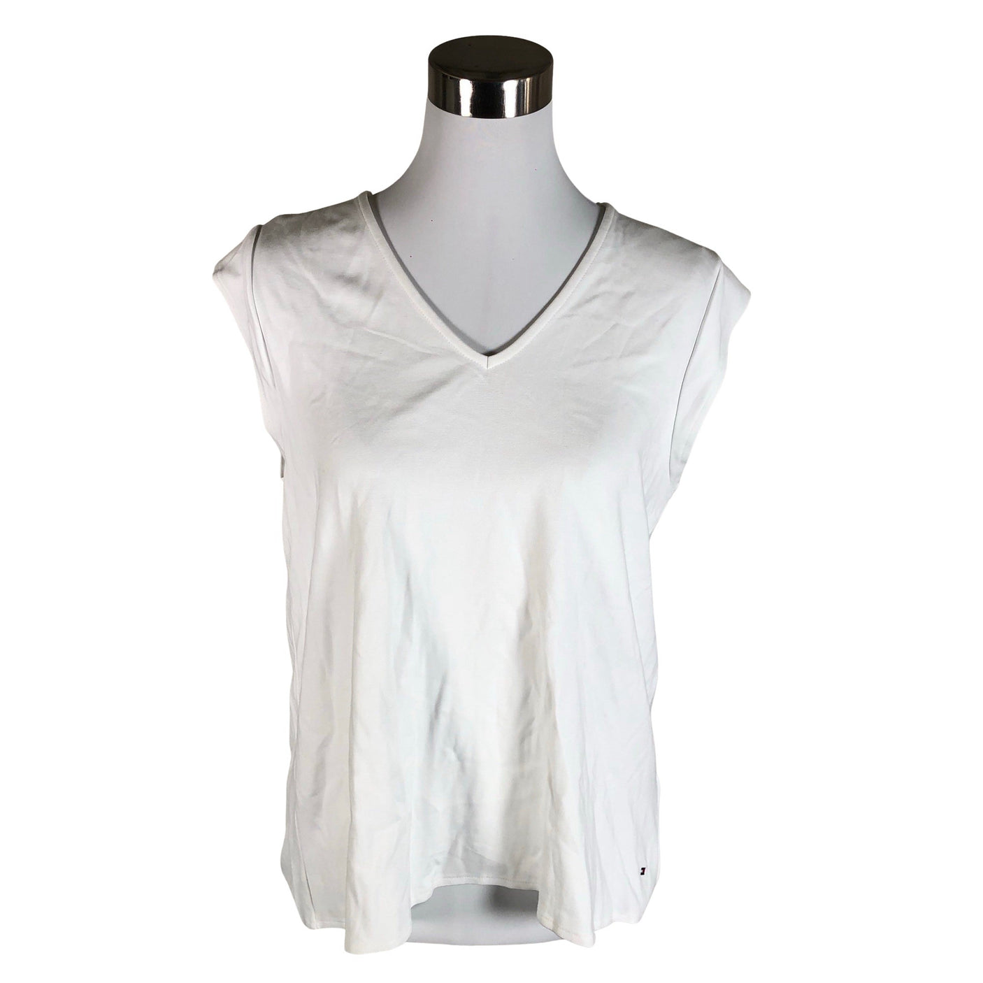 Unisex Tommy Hilfiger - Trikotaažist topp, suurus 38 - Valge (1)