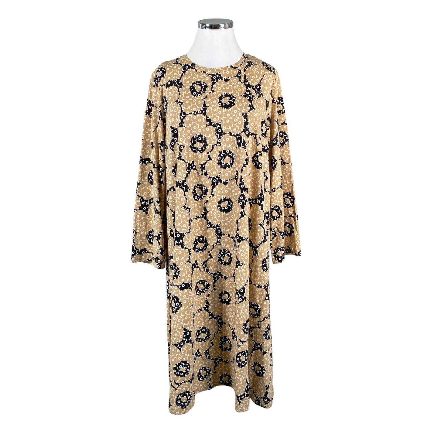 Unisex Marimekko - Trikotaažist kleit, suurus 44 - Beige (1)