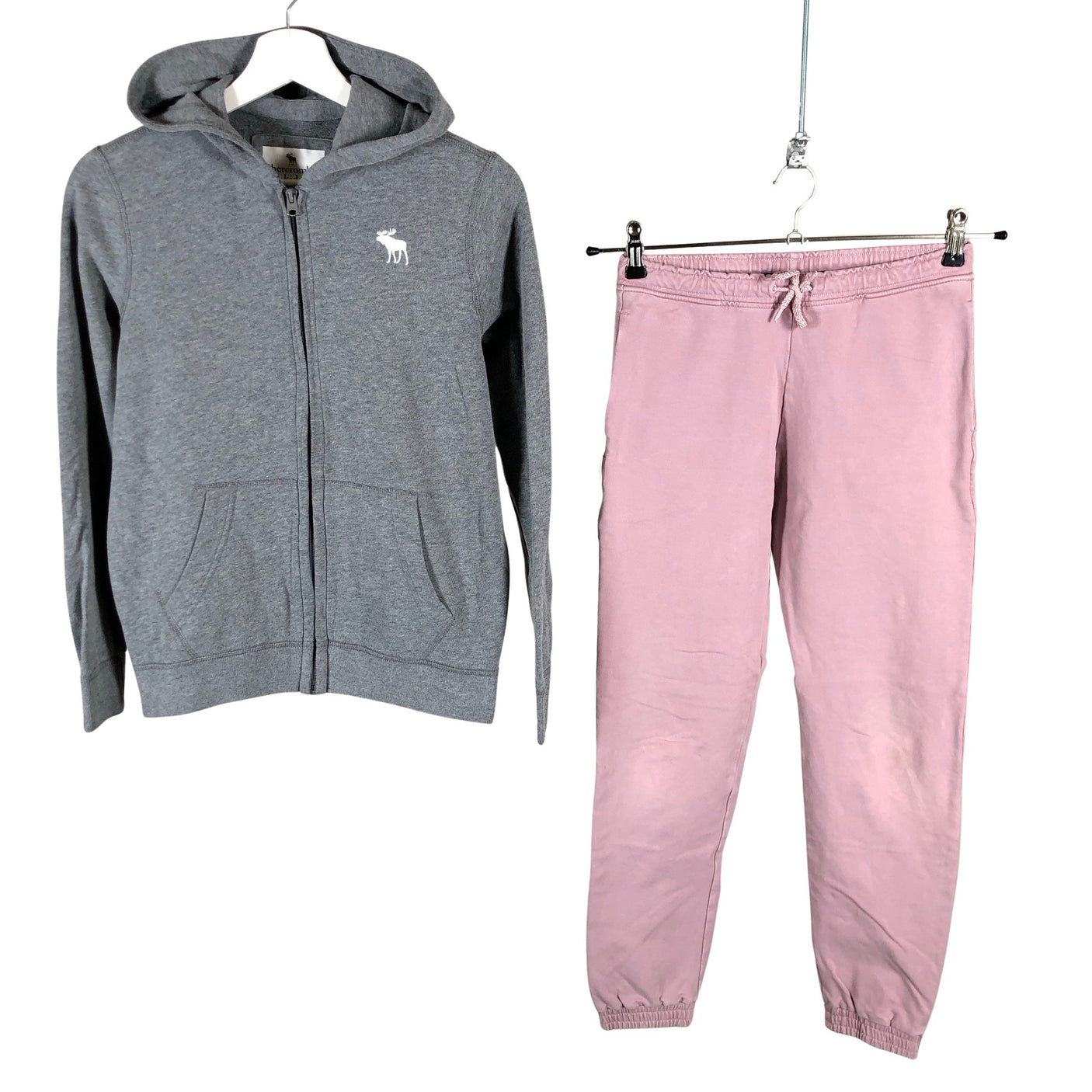 Unisex Abercrombie&Fitch - Dressipluus, suurus 158 - 164 - Heleroosa (1)