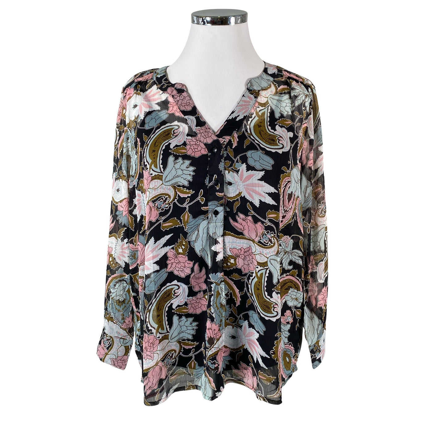 Unisex Zizzi - Pluus, suurus 42 - Must (1)