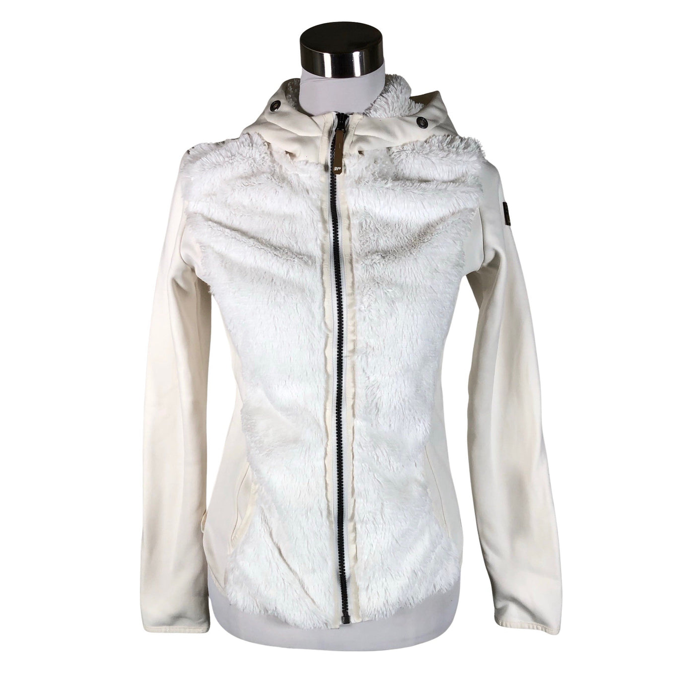 Unisex Icepeak - Fliisjakk, suurus 36 - Looduslik valge (1)