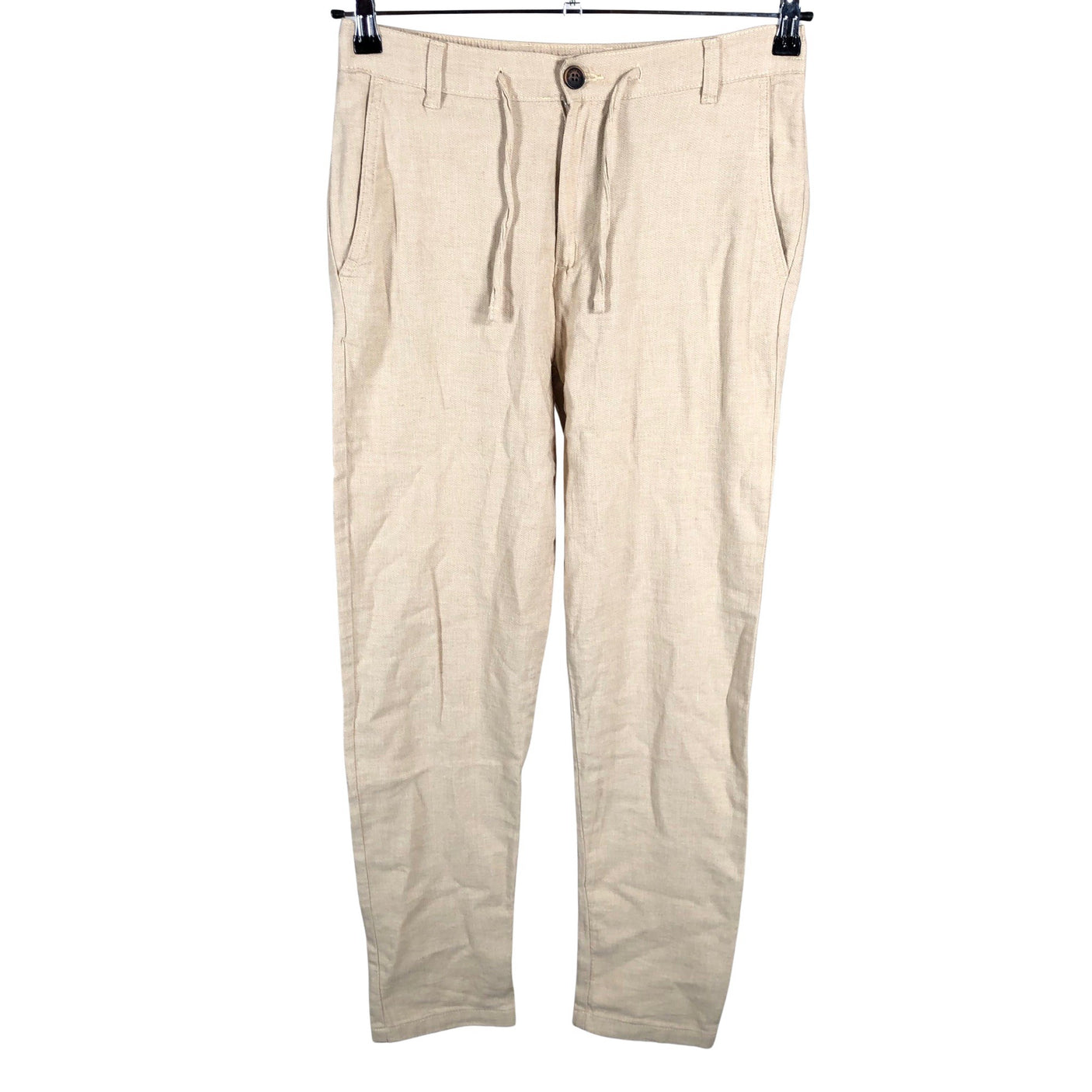 Unisex Selected - Mittevenivad püksid, suurus XS - Beige (1)