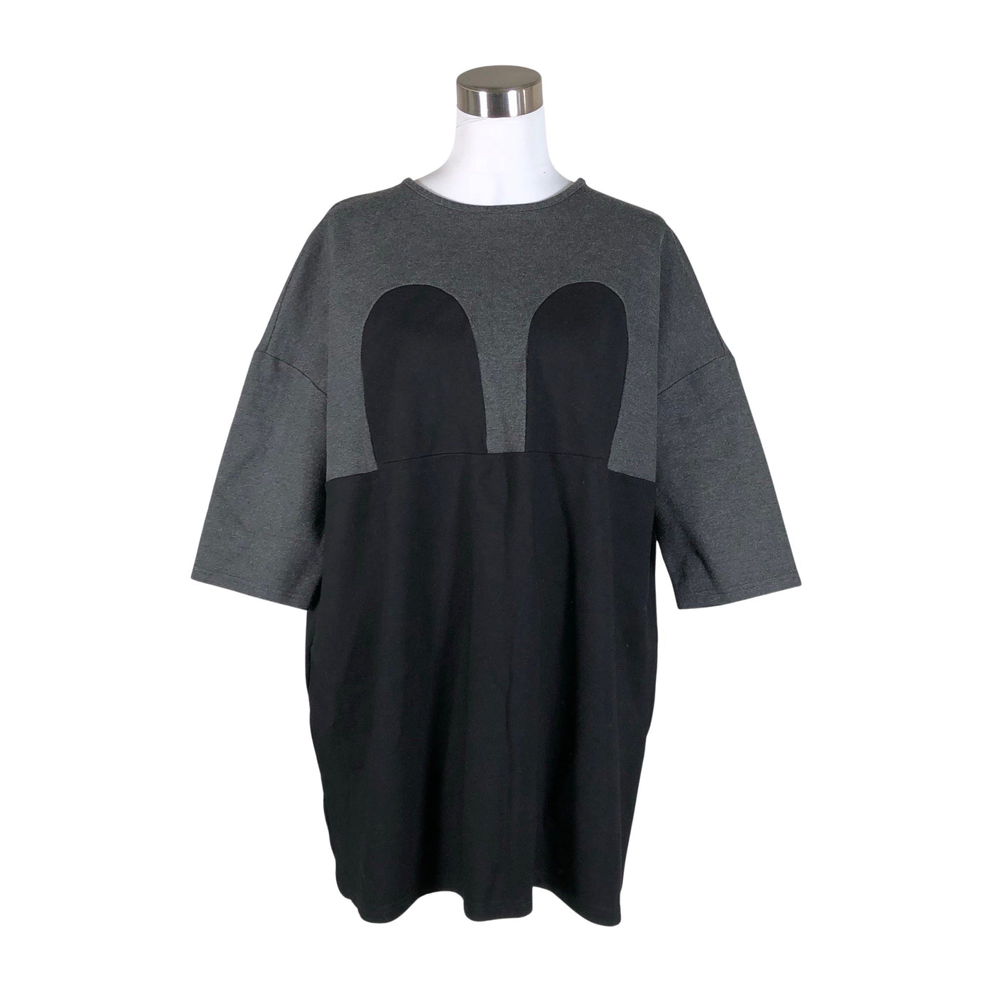 Unisex R/H Studio - Trikotaažist tuunika, suurus 38 - Must (1)