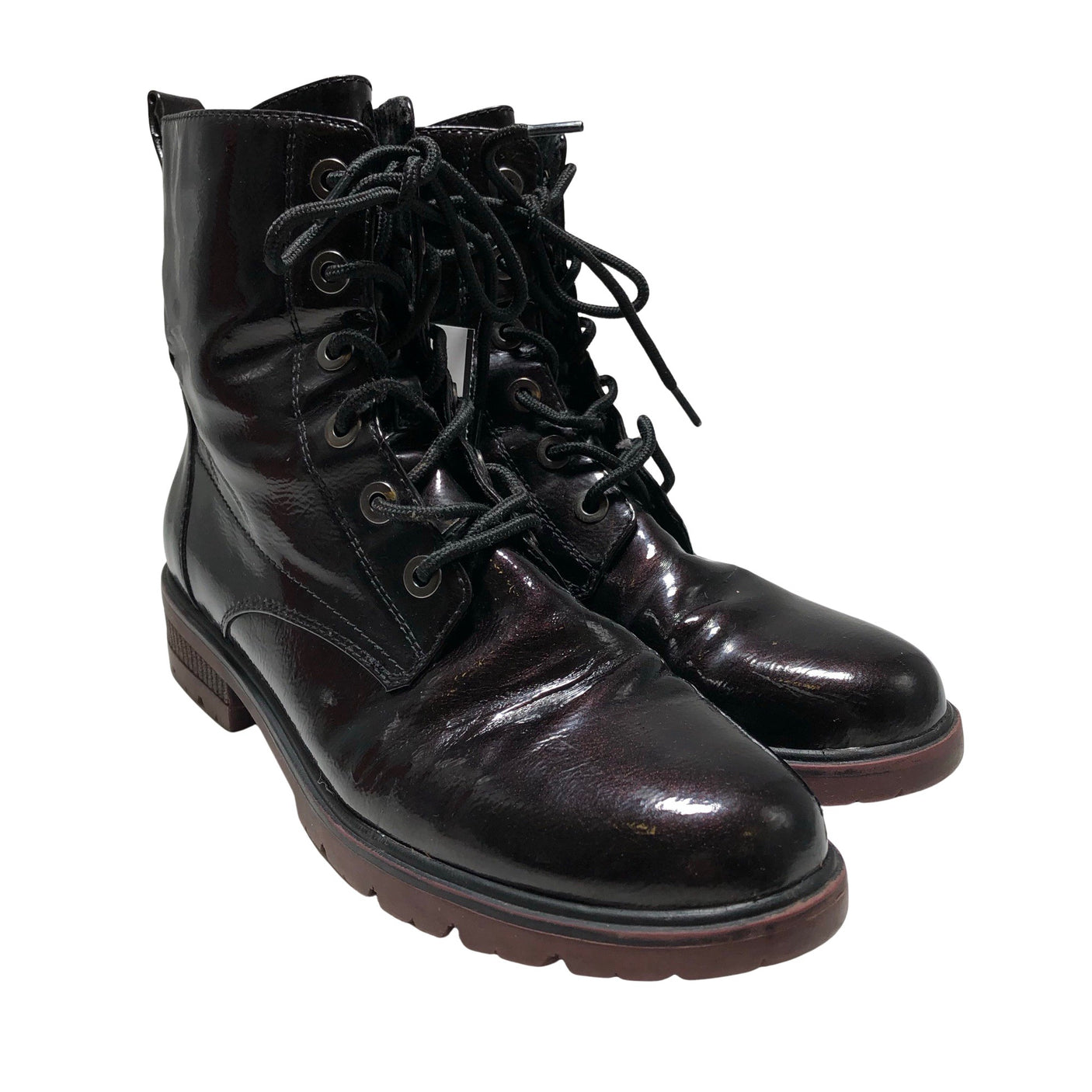 Unisex Tamaris - Poolsaapad, suurus 41 - Veinipunane (2)