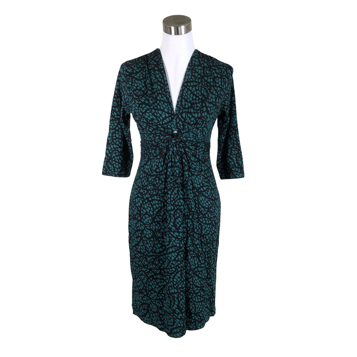 Unisex Nanso - Trikotaažist kleit, suurus 34 - Roheline (1)