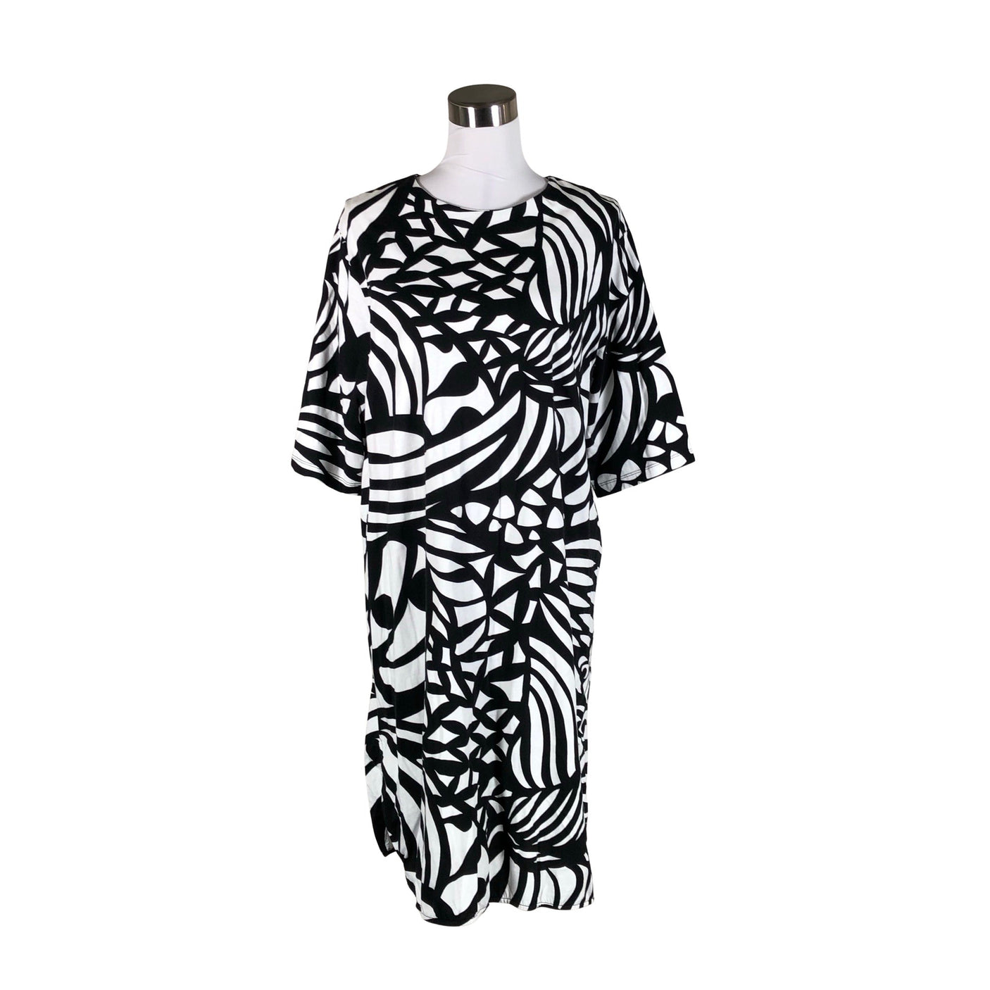 Unisex Marimekko - Trikotaažist kleit, suurus 38 - Must (1)