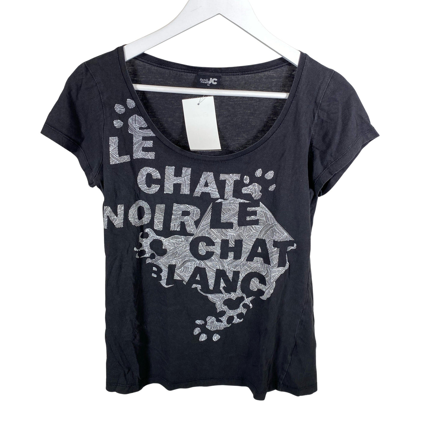 Unisex JC - T-särk, suurus 38 - Must (1)