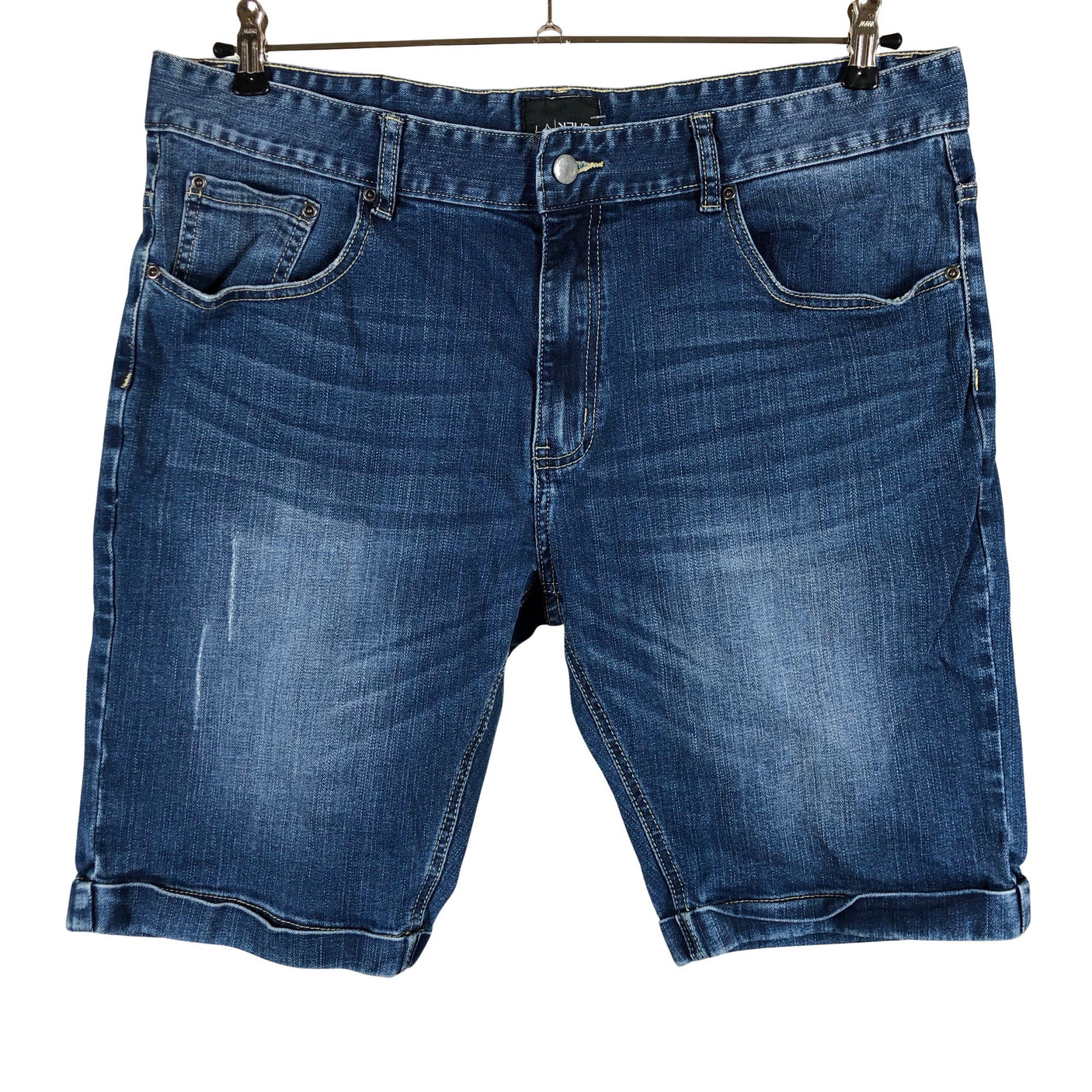 Unisex Mainelakeus - Teksast lühikesed püksid, suurus XXL - Sinine (1)