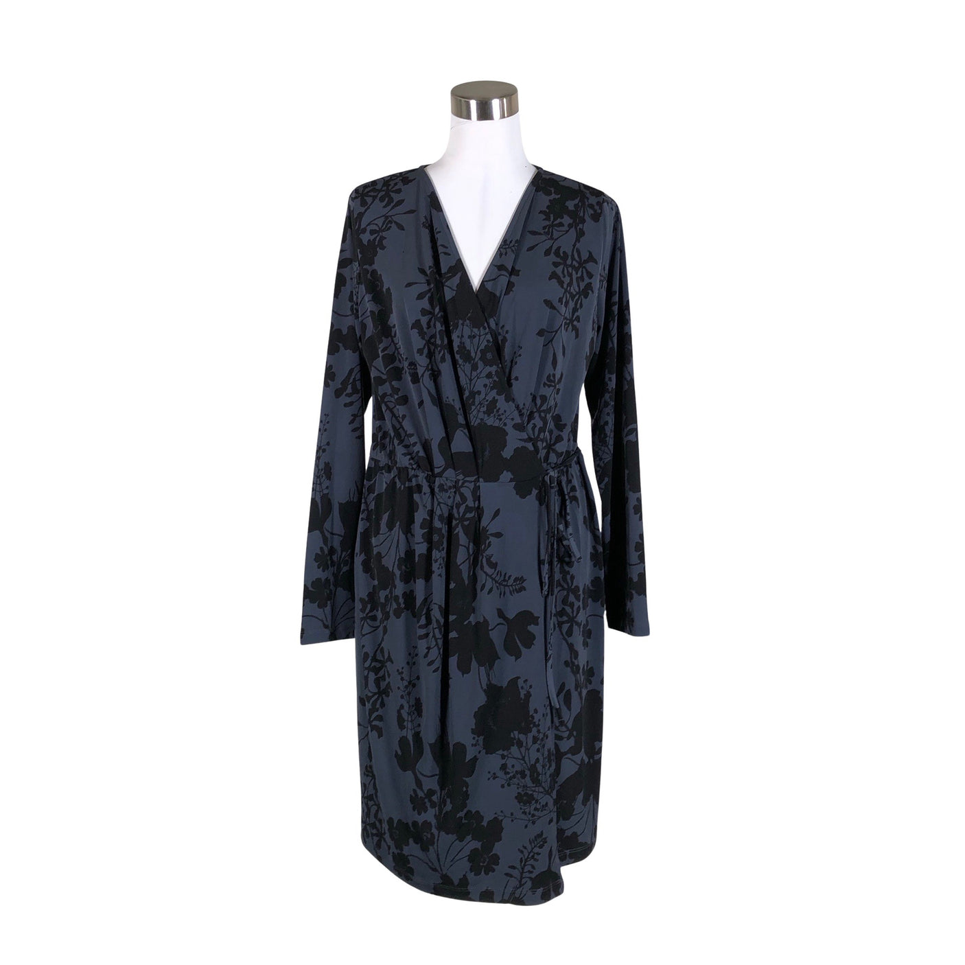 Unisex Lindex - Trikotaažist kleit, suurus 40 - Sinine (1)