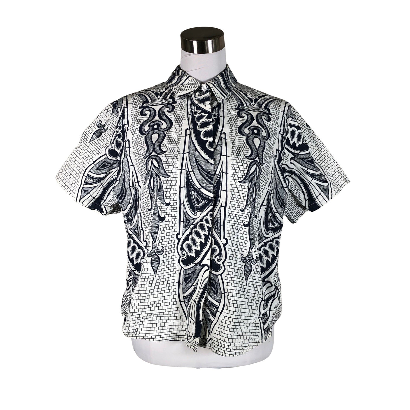 Unisex Samsoe&Samsoe - Lühikeste käistega pluus, suurus 38 - Valge (1)