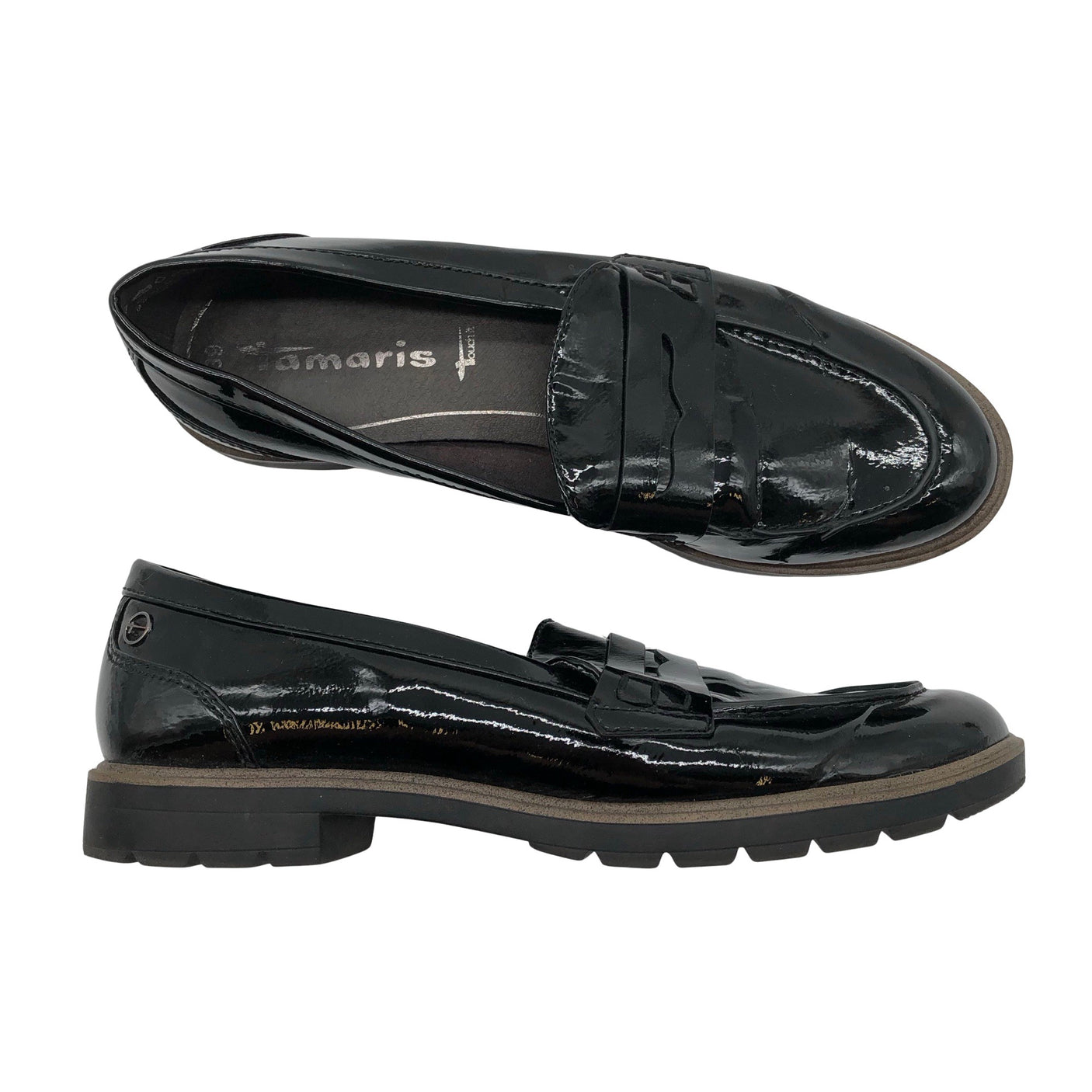Unisex Tamaris - Mokassiinid, suurus 39 - Must (1)