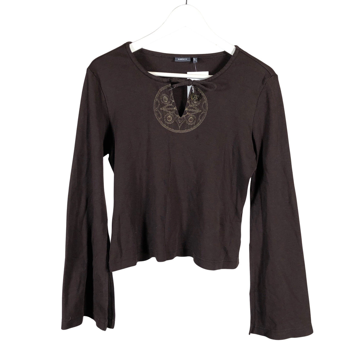 Unisex Mexx - Trikotaažist pluus, suurus 40 - Pruun (1)