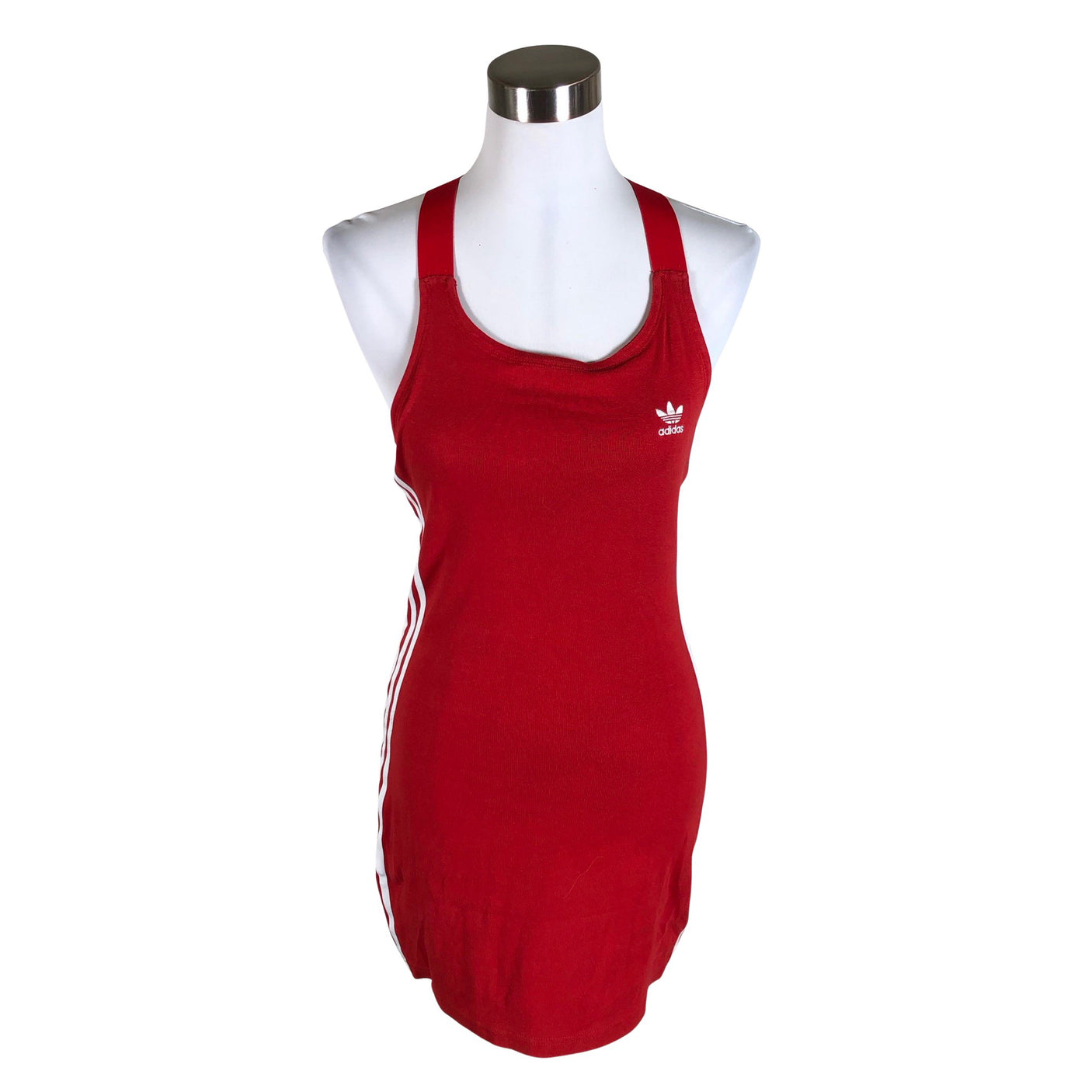 Unisex Adidas - Trikotaažist kleit, suurus 34 - Punane (1)