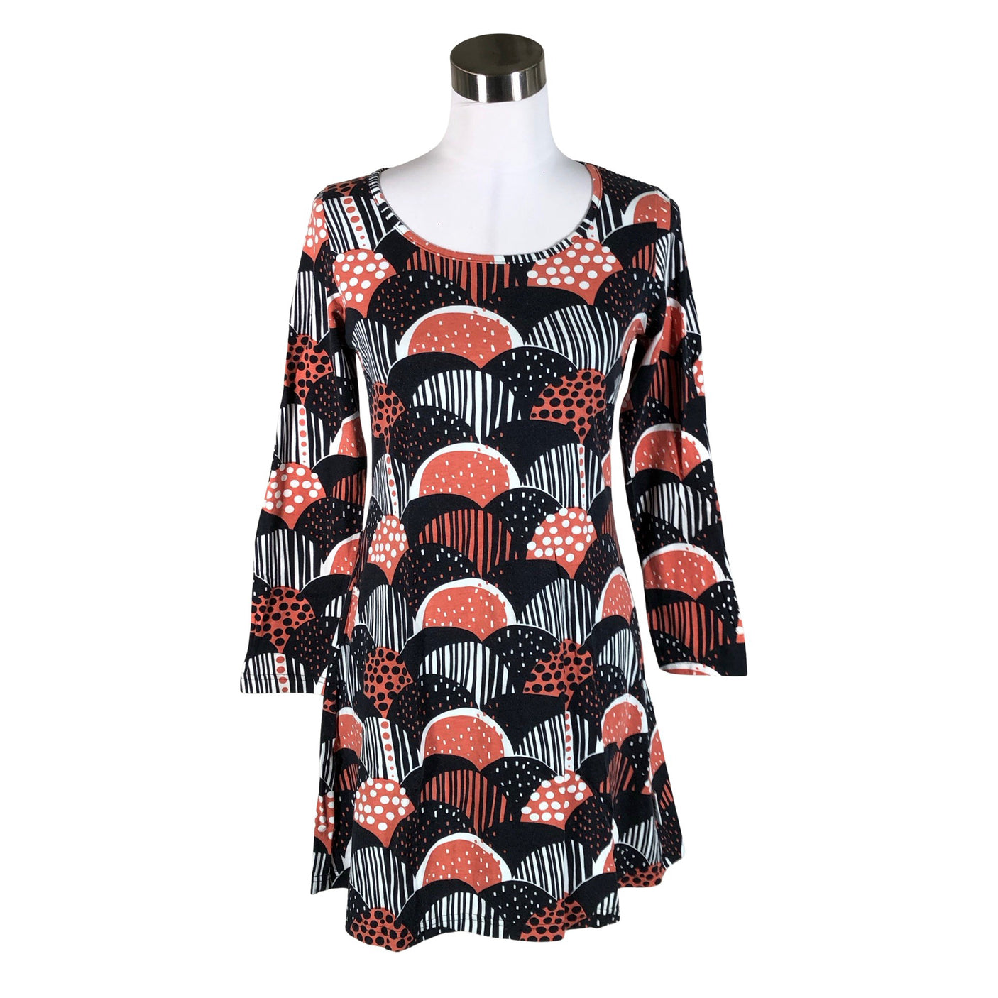 Unisex PaaPii - Trikotaažist kleit, suurus 36 - Must (1)