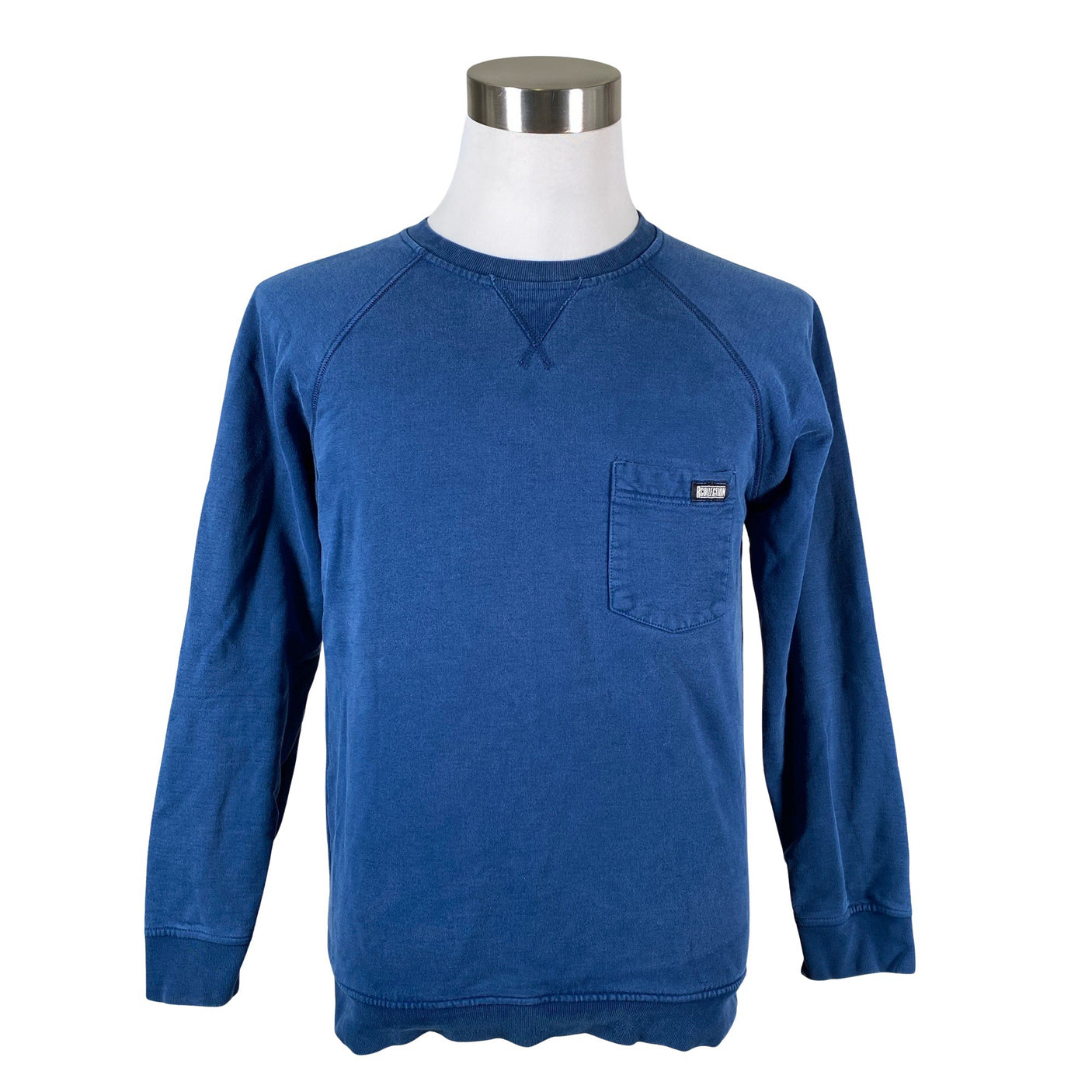 Unisex R-collection - Dressikangast pluus, suurus M - Sinine (1)