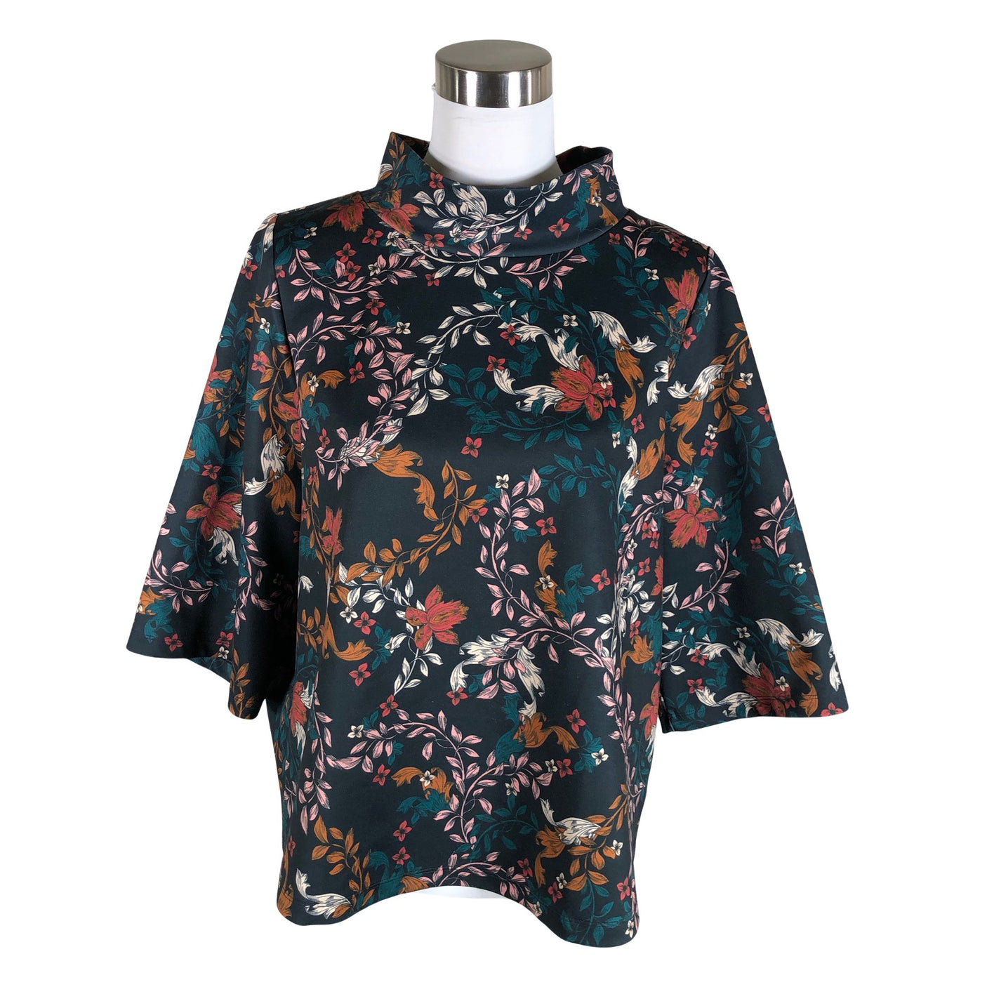 Unisex Lindex - Trikotaažist pluus, suurus 40 - Sinine (1)