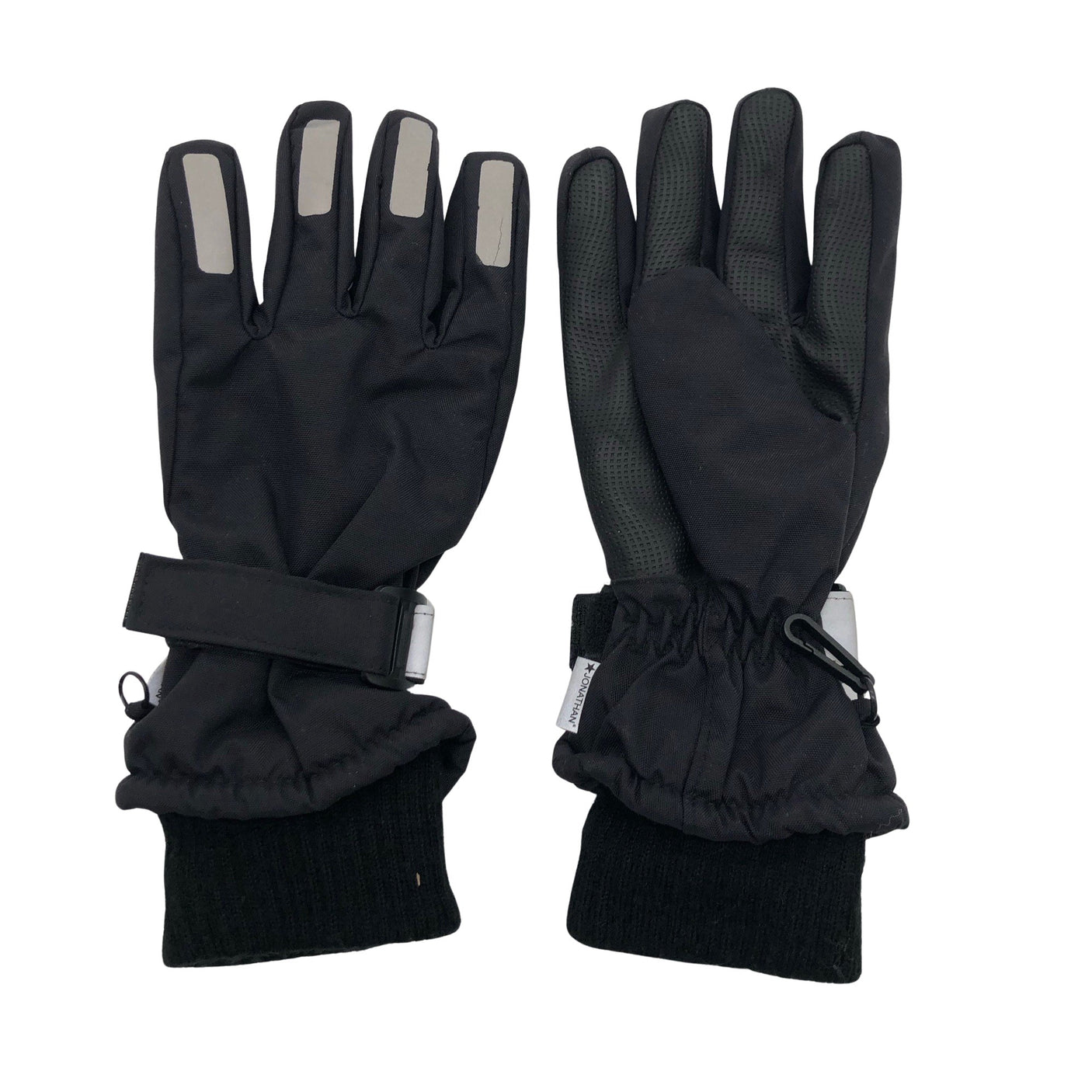 Unisex Jonathan - Talvekindad, suurus 8 - 12 vuotta - Must (1)