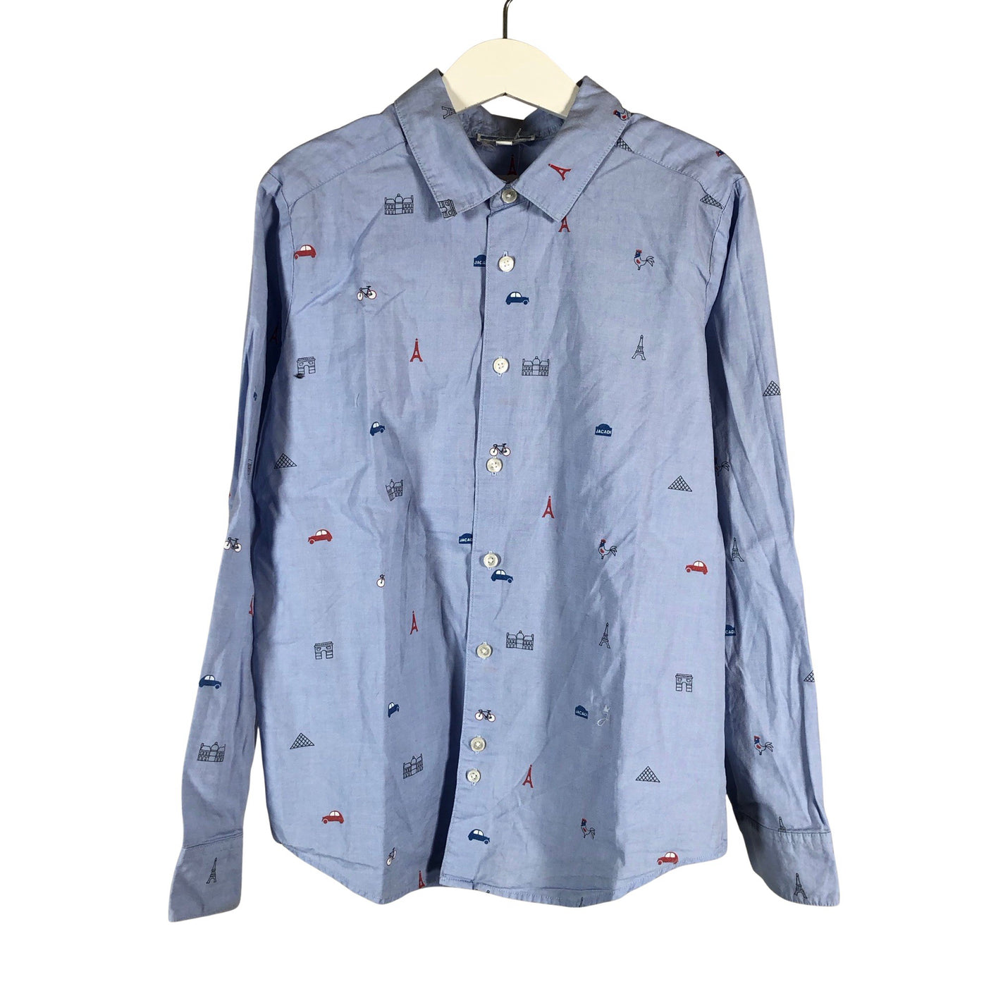 Unisex Jacadi - Triiksärk, suurus 134 - 140 - Helesinine (1)