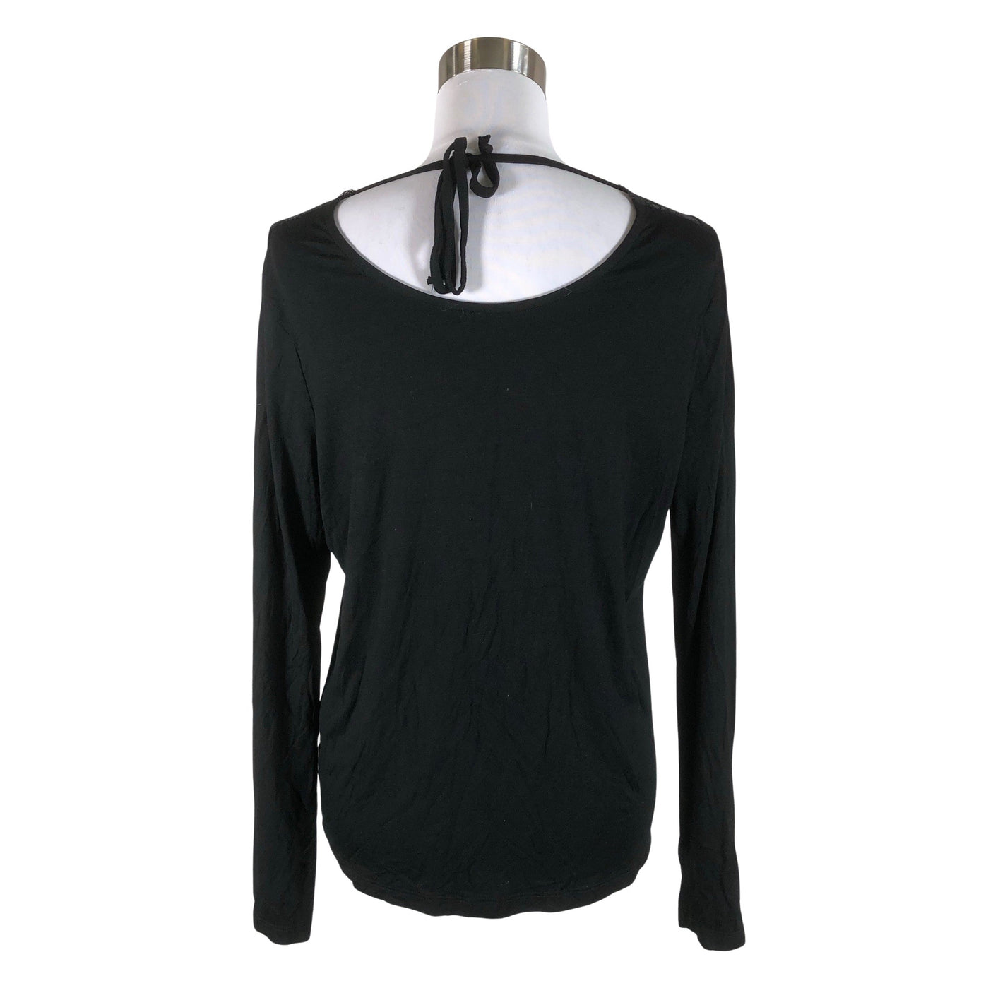 Unisex Y.A.S - Trikotaažist pluus, suurus 40 - Must (2)