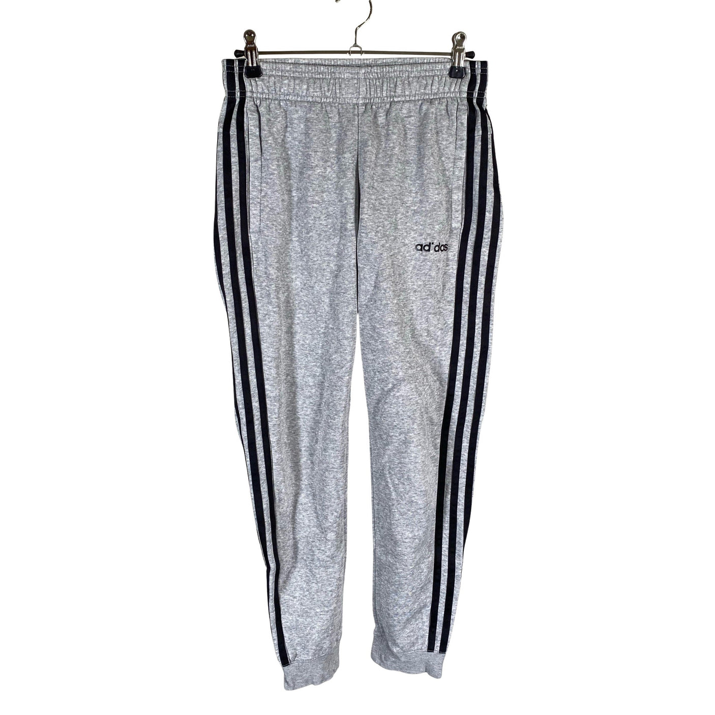 Unisex Adidas - Dressikangast püksid, suurus 146 - 152 - Hall (1)
