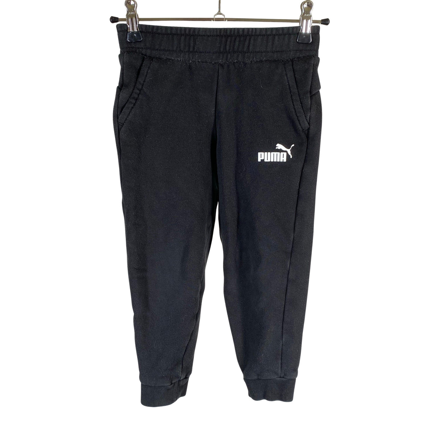 Unisex Puma - Dressikangast püksid, suurus 110 - 116 - Must (1)