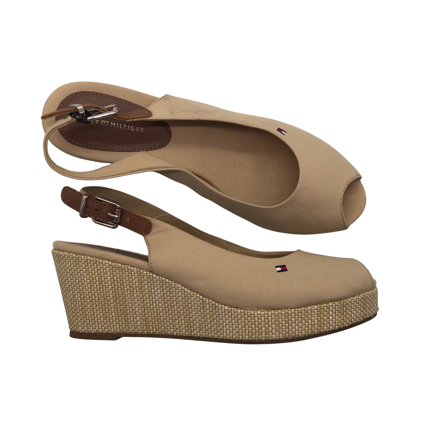 Unisex Tommy Hilfiger - Lahtise ninaga kontsakingad, suurus 40 - Beige (1)