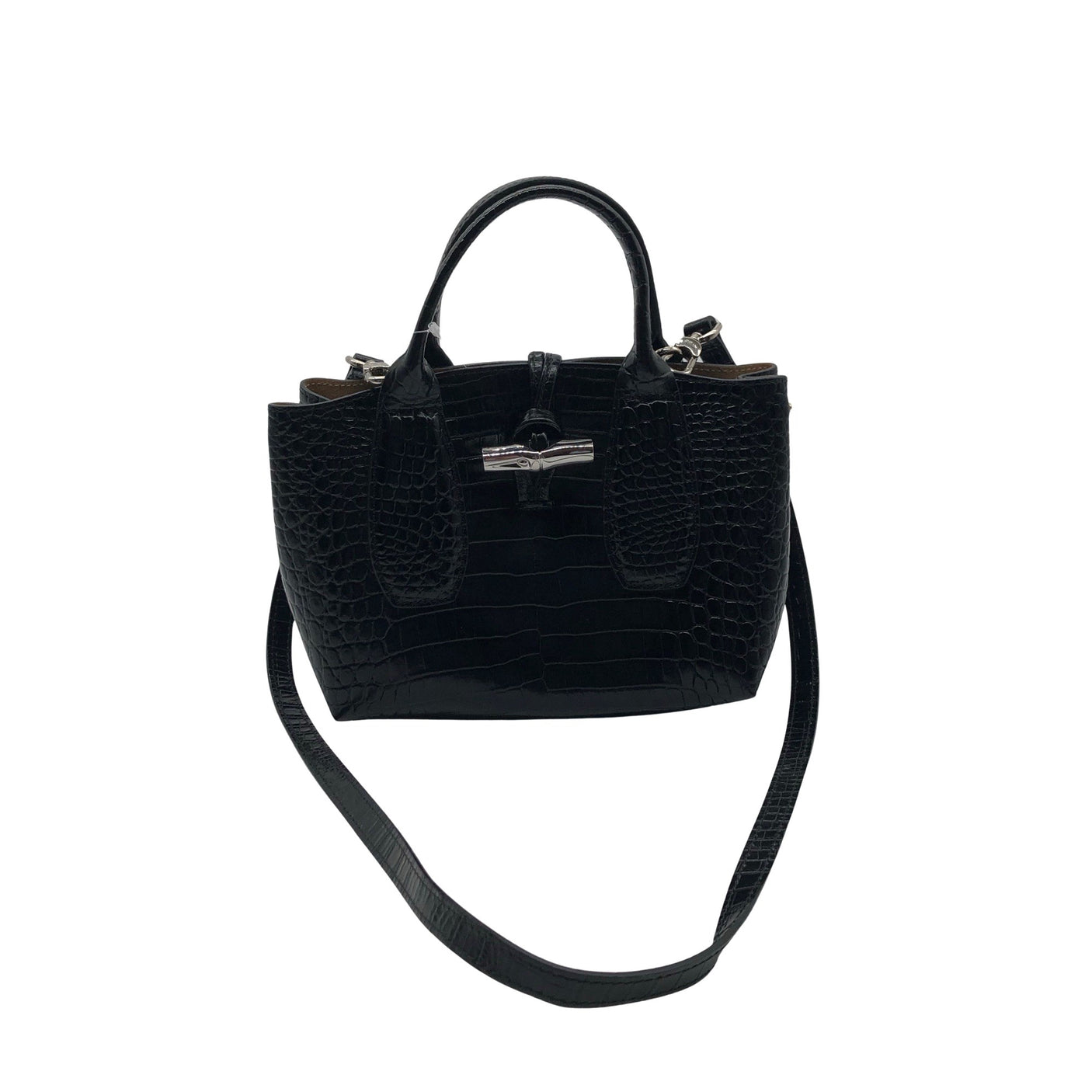 Unisex Longchamp - Õlakott, suurus Midi - Must (1)