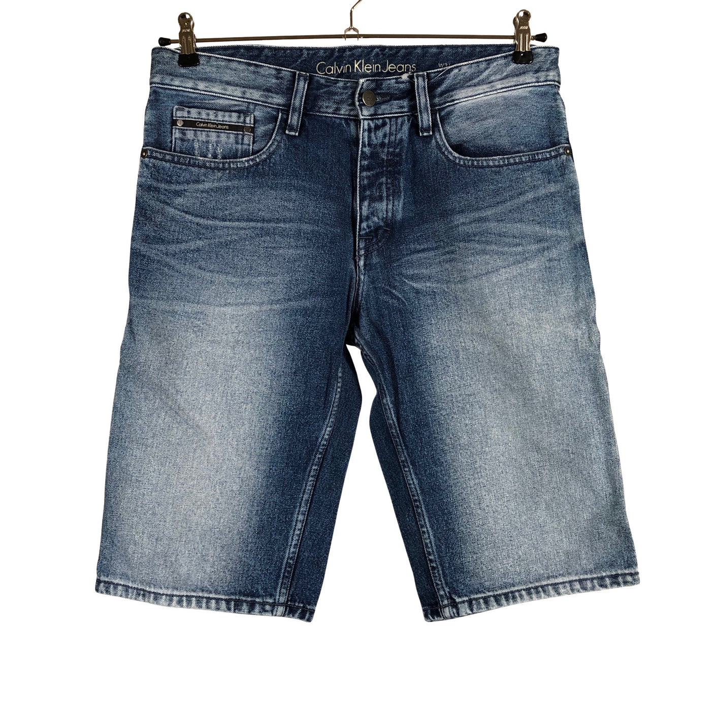 Unisex Calvin Klein Jeans - Teksast lühikesed püksid, suurus W31 - Sinine (1)