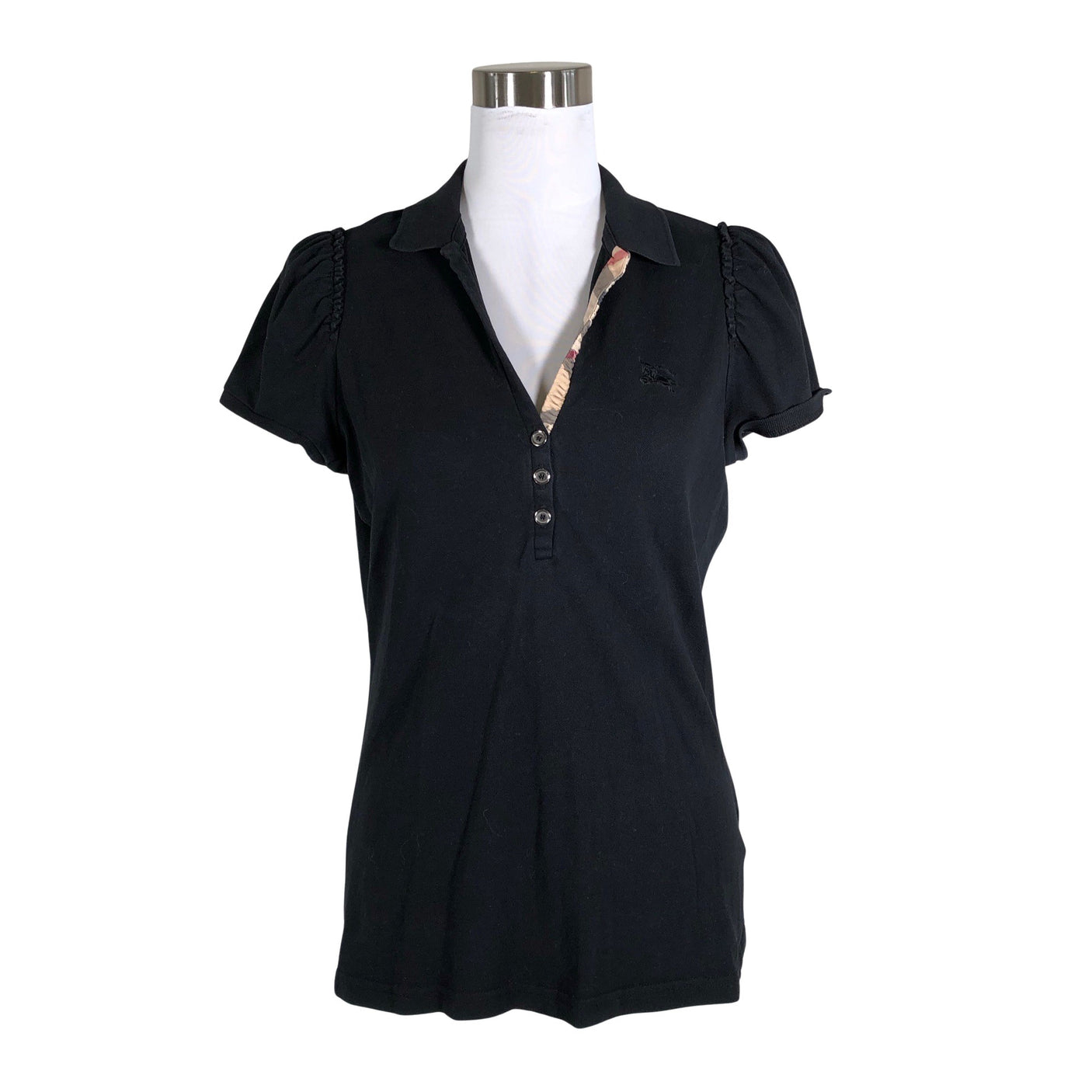 Unisex Burberry Brit - Polosärk, suurus 40 - Must (1)