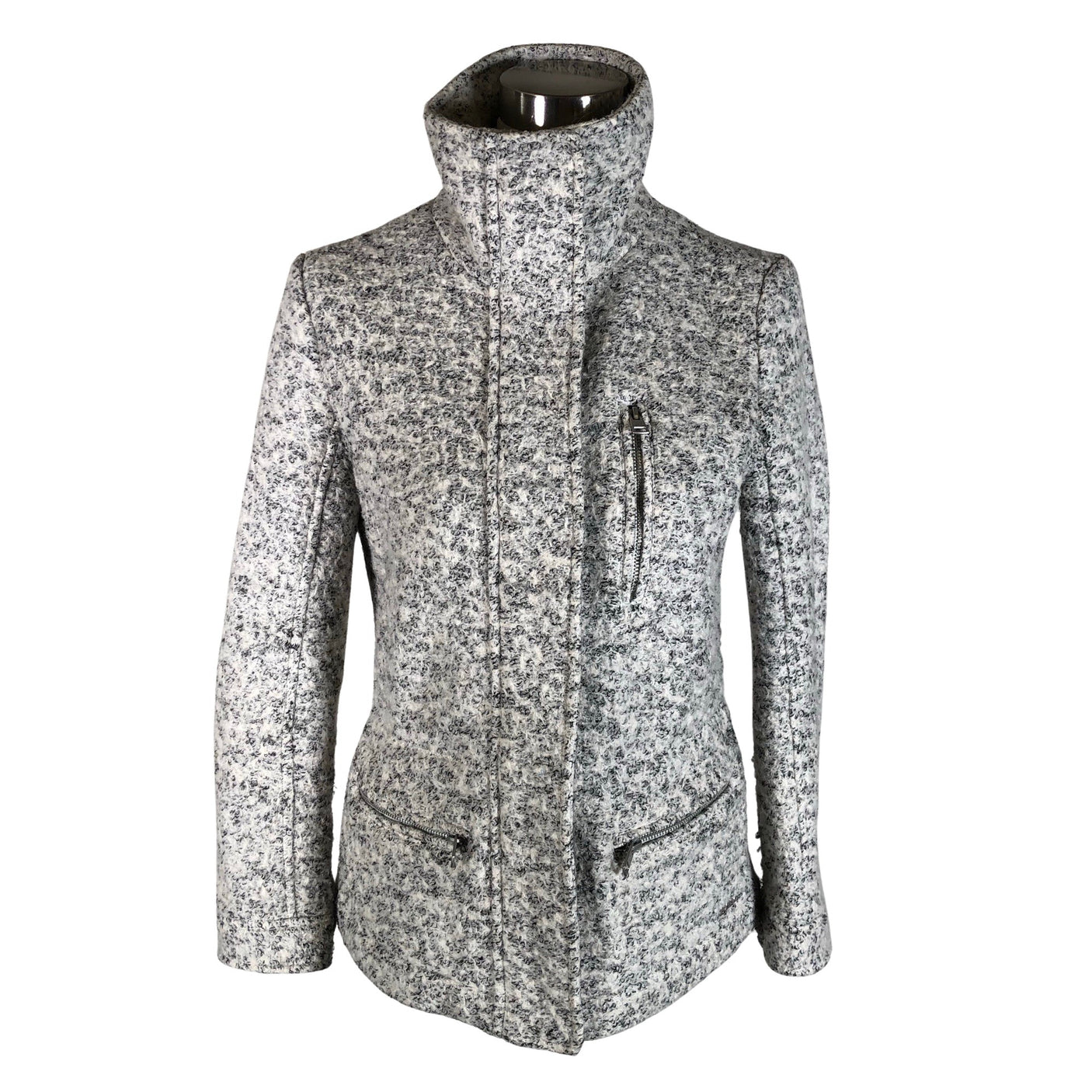 Unisex Calvin Klein Jeans - Villane mantel, suurus 34 - Hall (1)