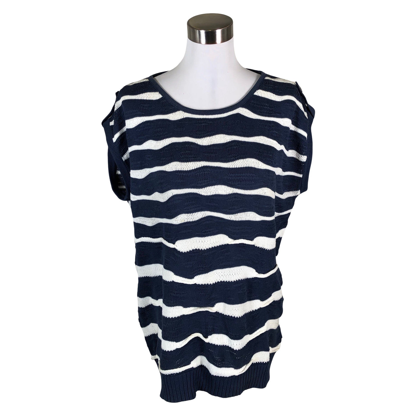 Unisex Esprit - Kootud tuunika, suurus 40 - Sinine (1)