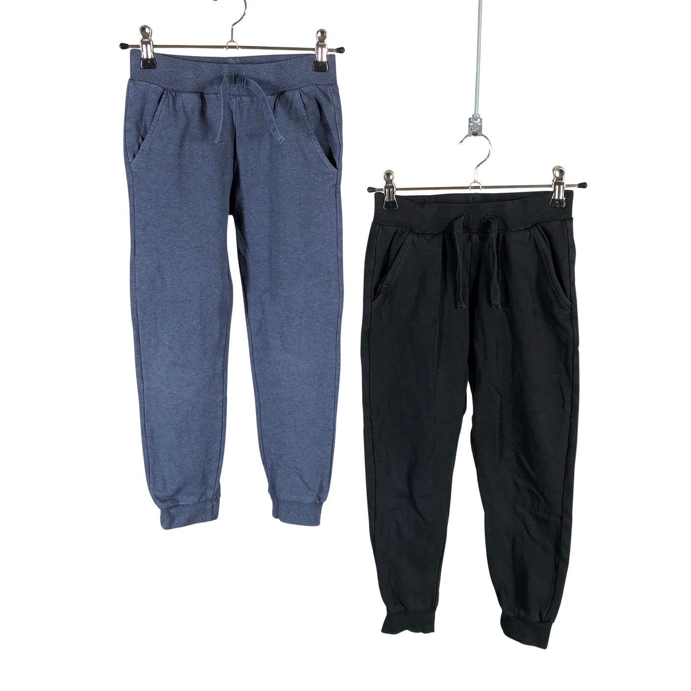 Unisex Lindex - Dressikangast püksid, suurus 116 - 122 - Sinine (1)