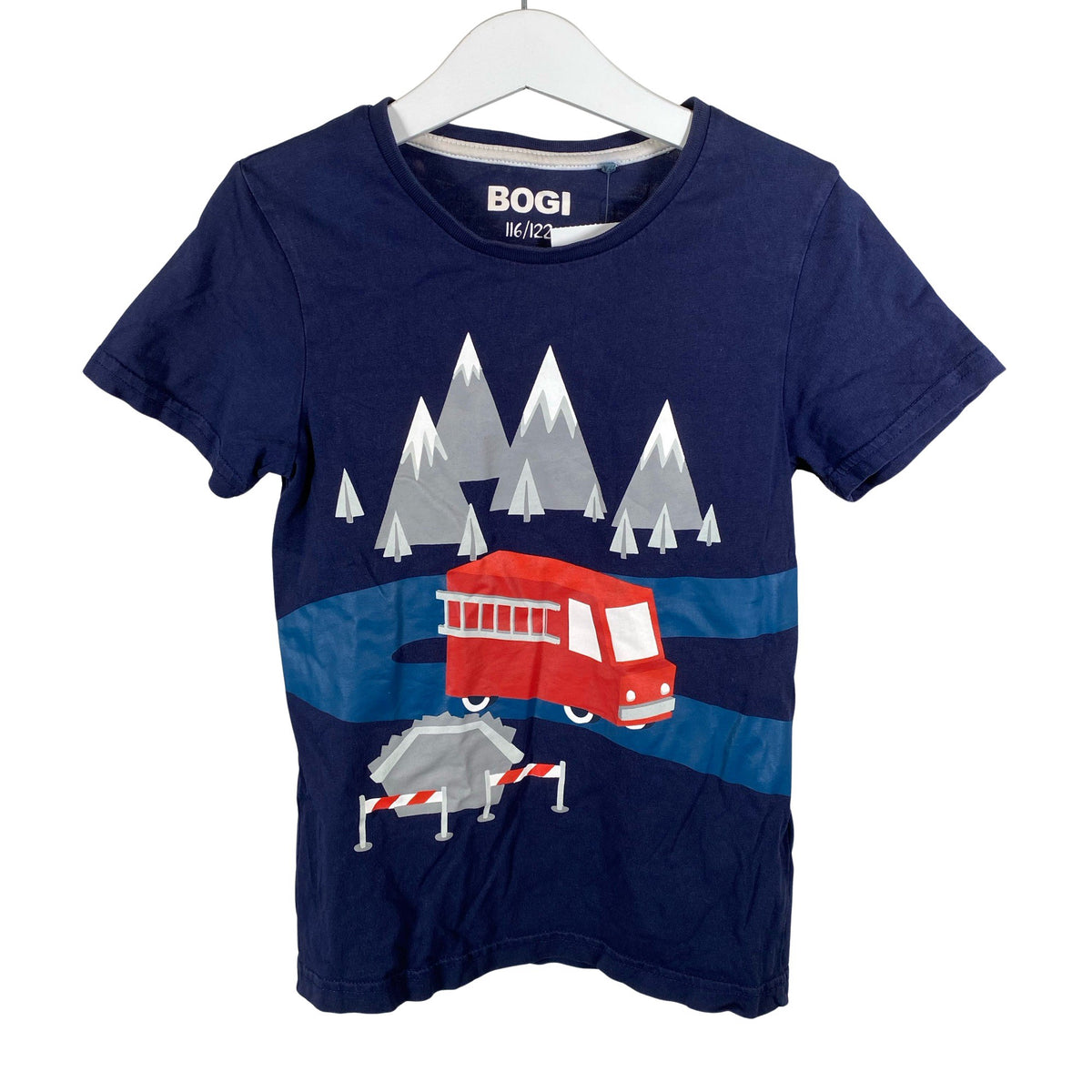 Unisex Bogi - T-särk, suurus 116 - 122 - Sinine (1)