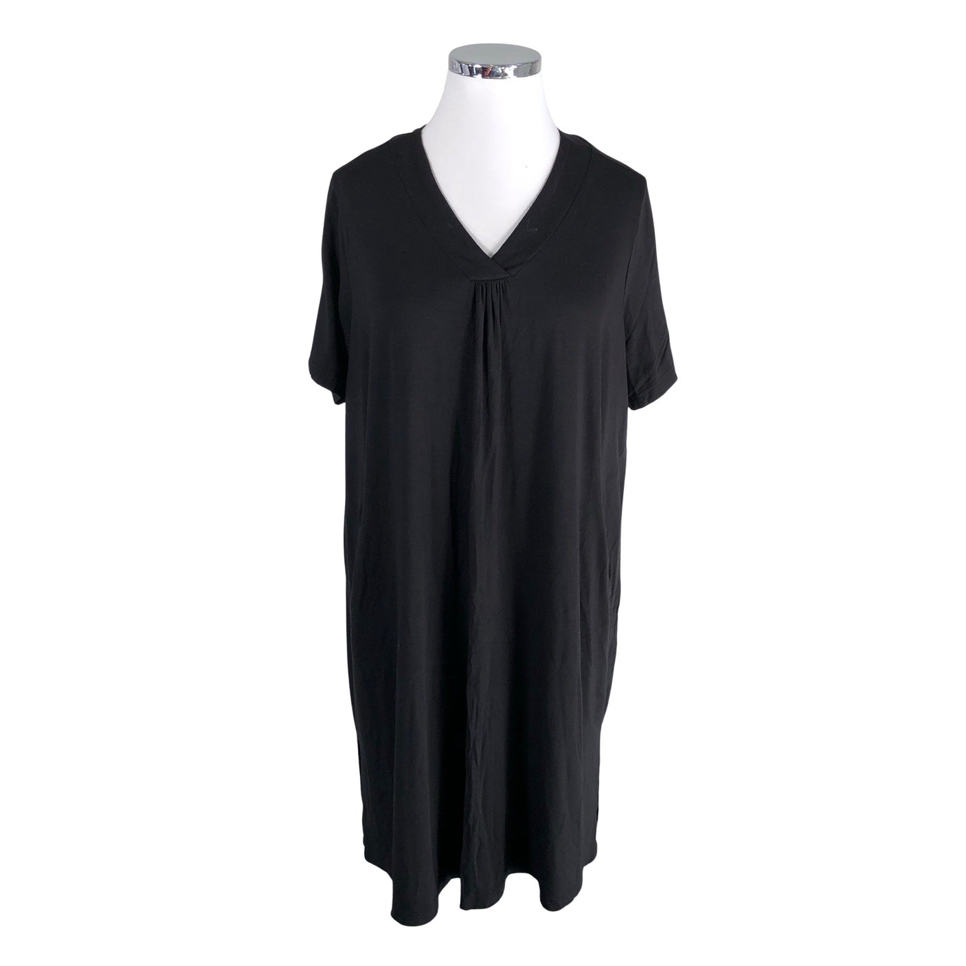 Unisex Zhenzi - Trikotaažist kleit, suurus 46 - Must (1)