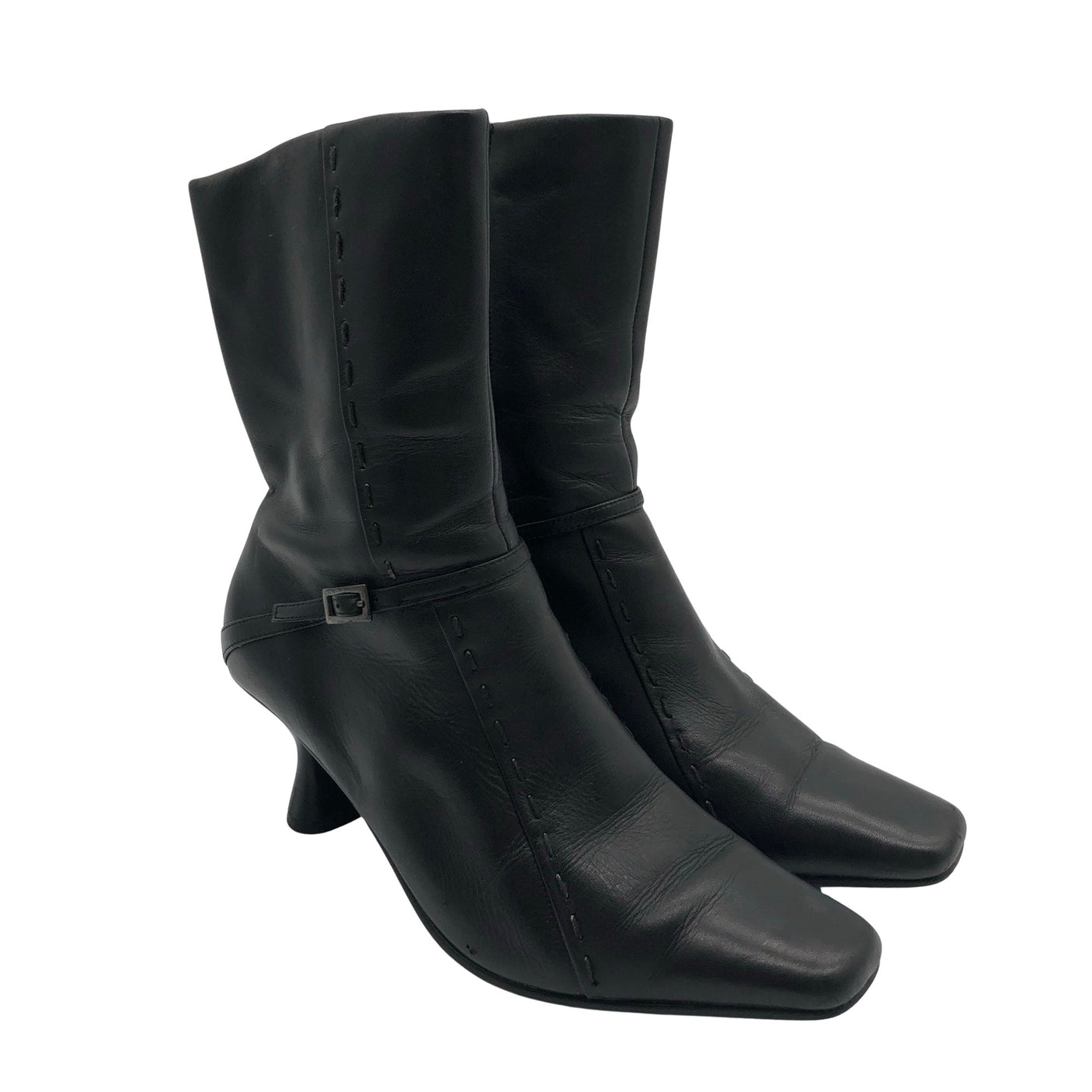 Unisex Marco Tozzi - Poolsaapad, suurus 39 - Must (2)