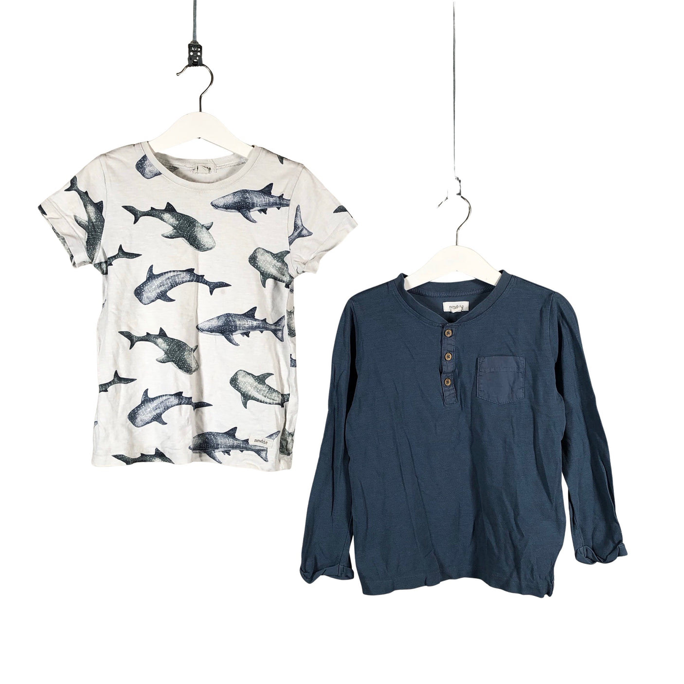 Unisex Newbie - T-särk, suurus 110 - 116 - Helesinine (1)