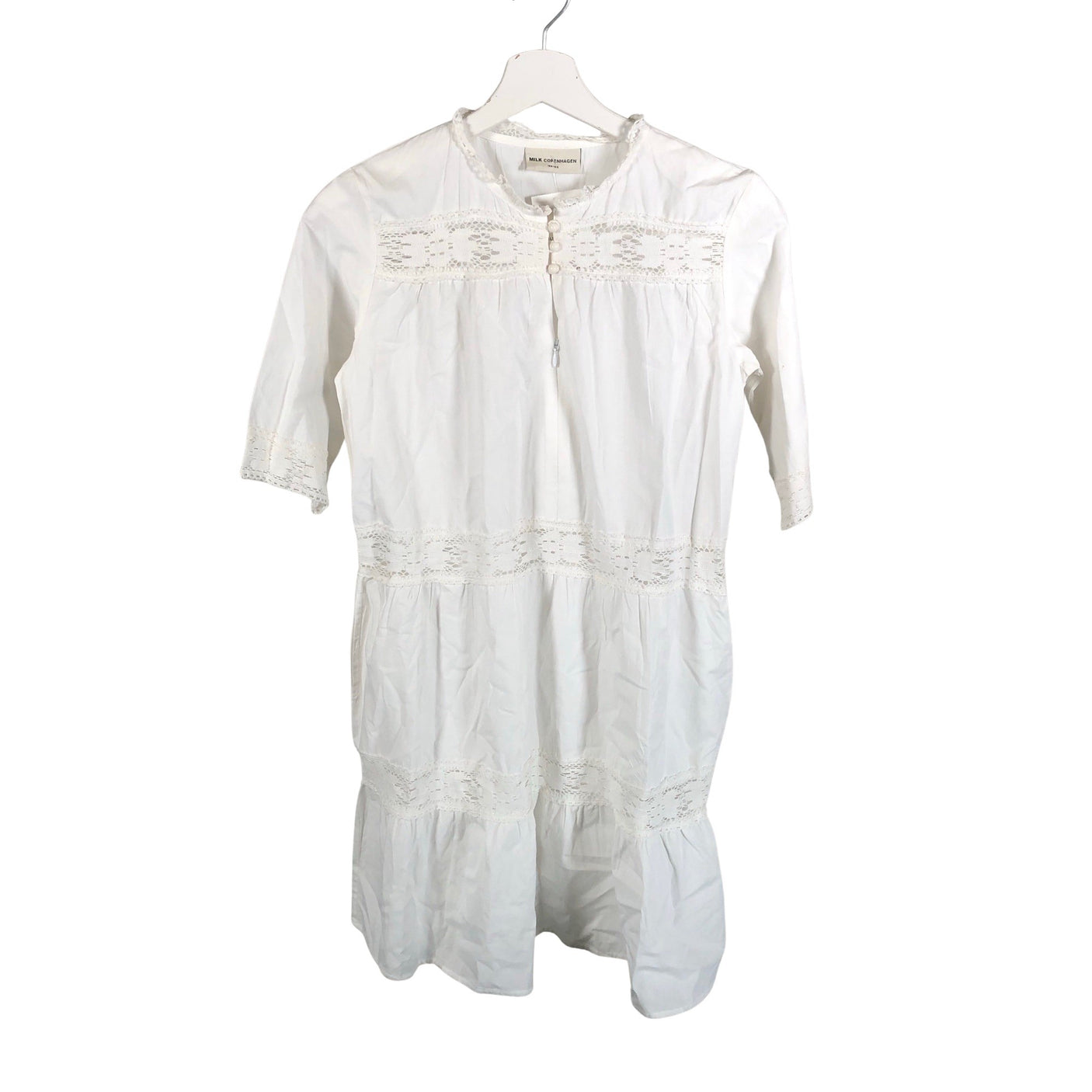 Unisex Milk Copenhagen - Mitteveniv kleit, suurus 158 - 164 - Valge (1)