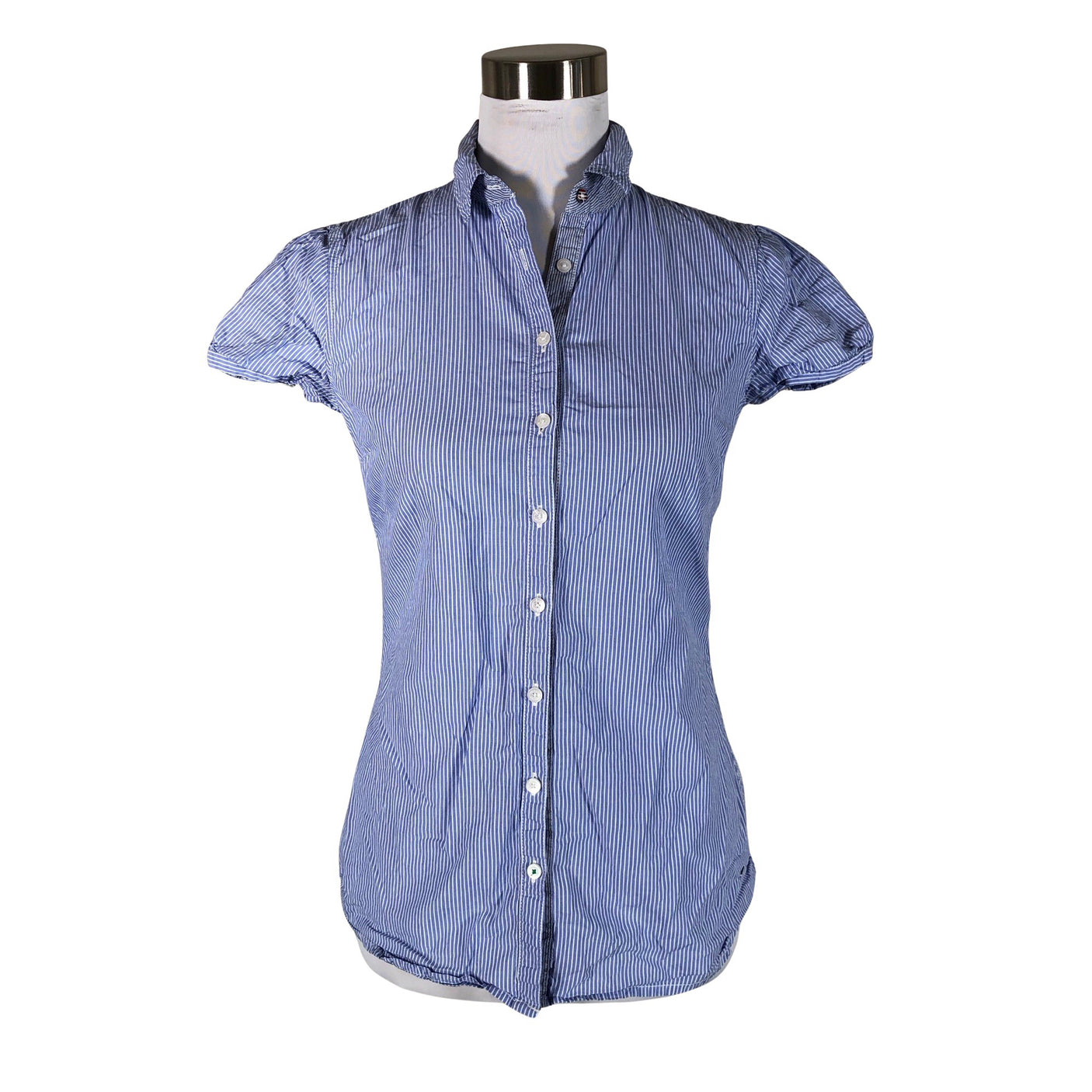 Unisex Tommy Hilfiger - Lühikeste käistega pluus, suurus 36 - Sinine (1)
