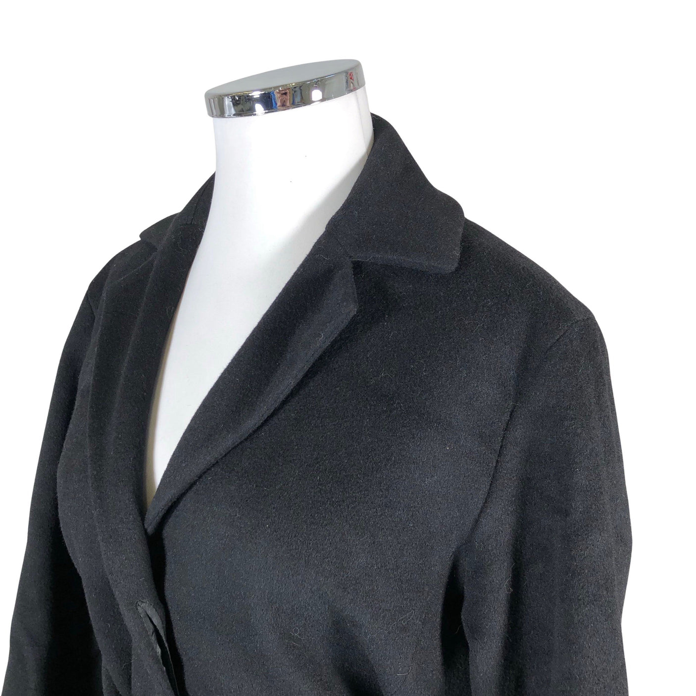 Unisex Hugo Boss - Villane mantel, suurus 42 - Must (3)