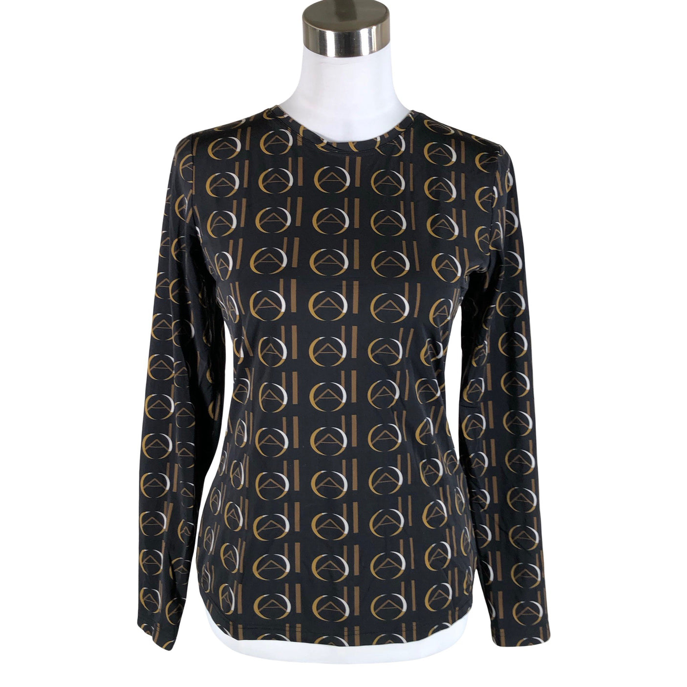 Unisex Andiata - Trikotaažist pluus, suurus 38 - Must (1)
