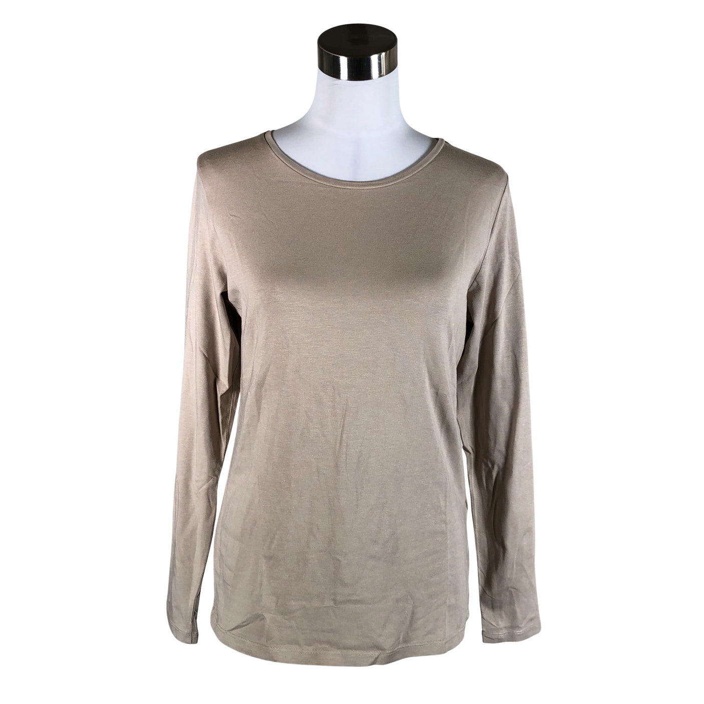 Unisex Essentials - Trikotaažist pluus, suurus 38 - Beige (1)