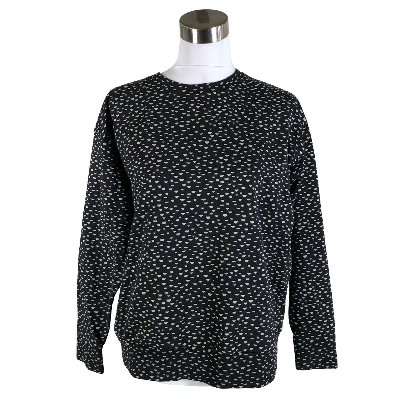 Unisex Papu - Trikotaažist pluus, suurus 38 - Must (1)