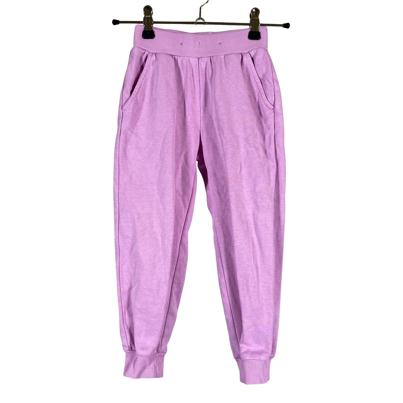 Unisex Lindex - Dressikangast püksid, suurus 98 - 104 - Roosa (1)
