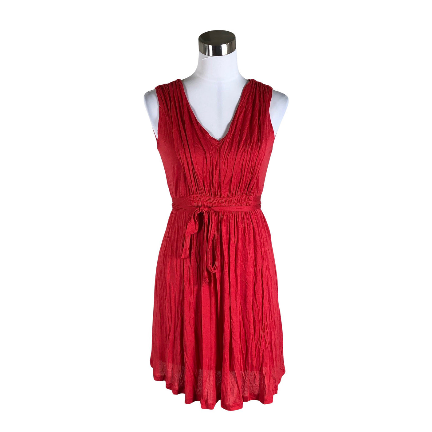 Unisex Massimo Dutti - Trikotaažist kleit, suurus 36 - Punane (1)