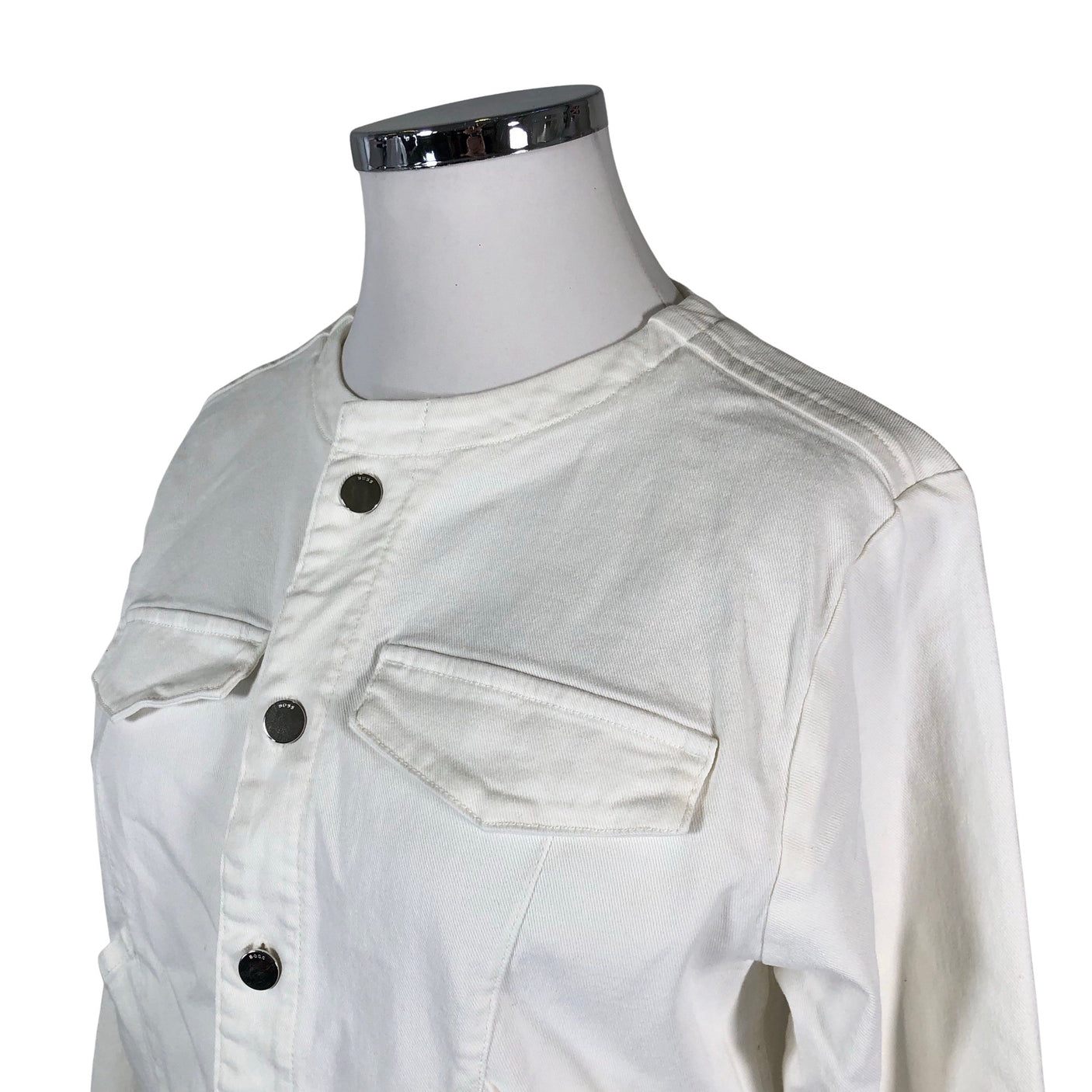 Unisex Hugo Boss - Teksatagi, suurus 42 - Looduslik valge (3)