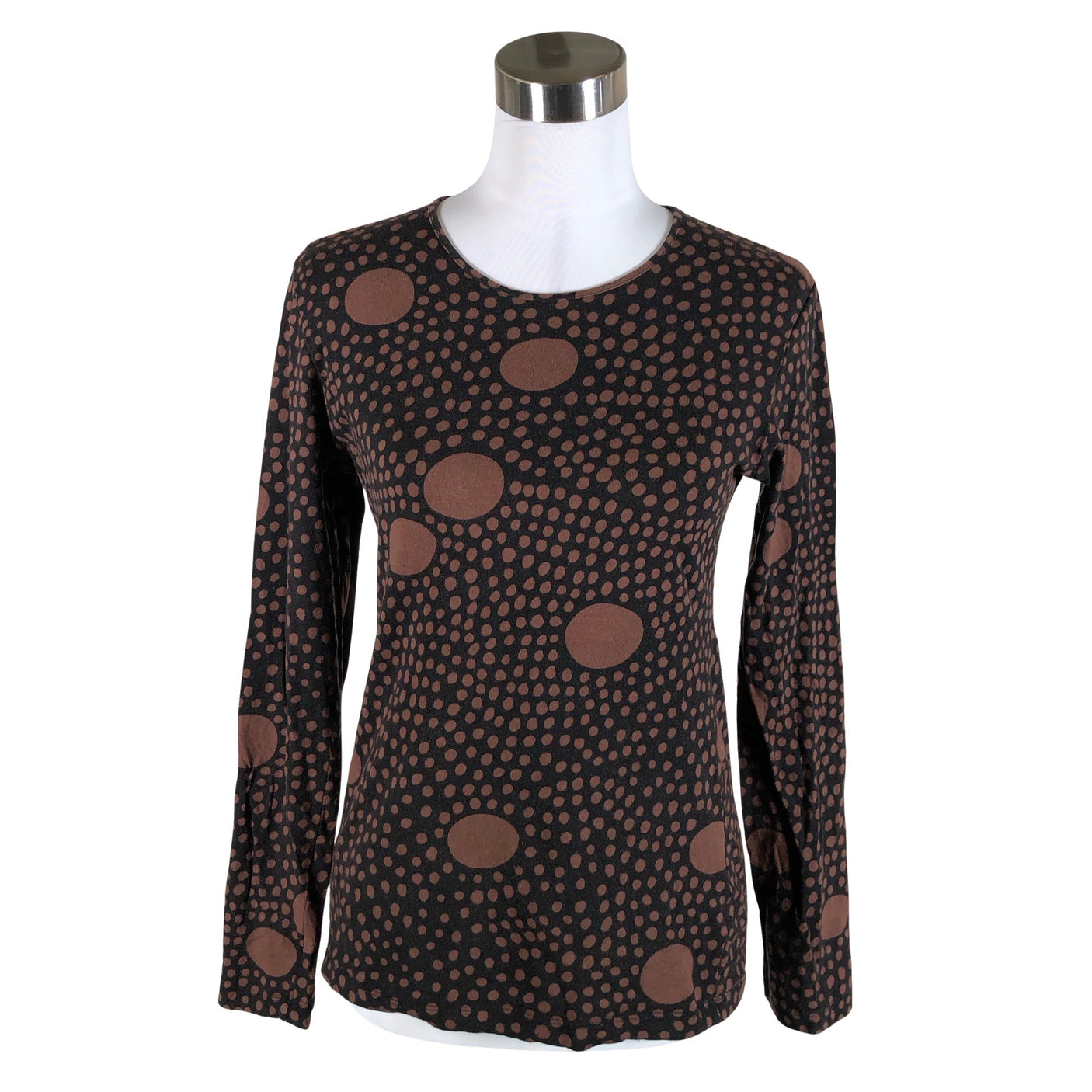 Unisex Marimekko - Trikotaažist pluus, suurus 38 - Pruun (1)