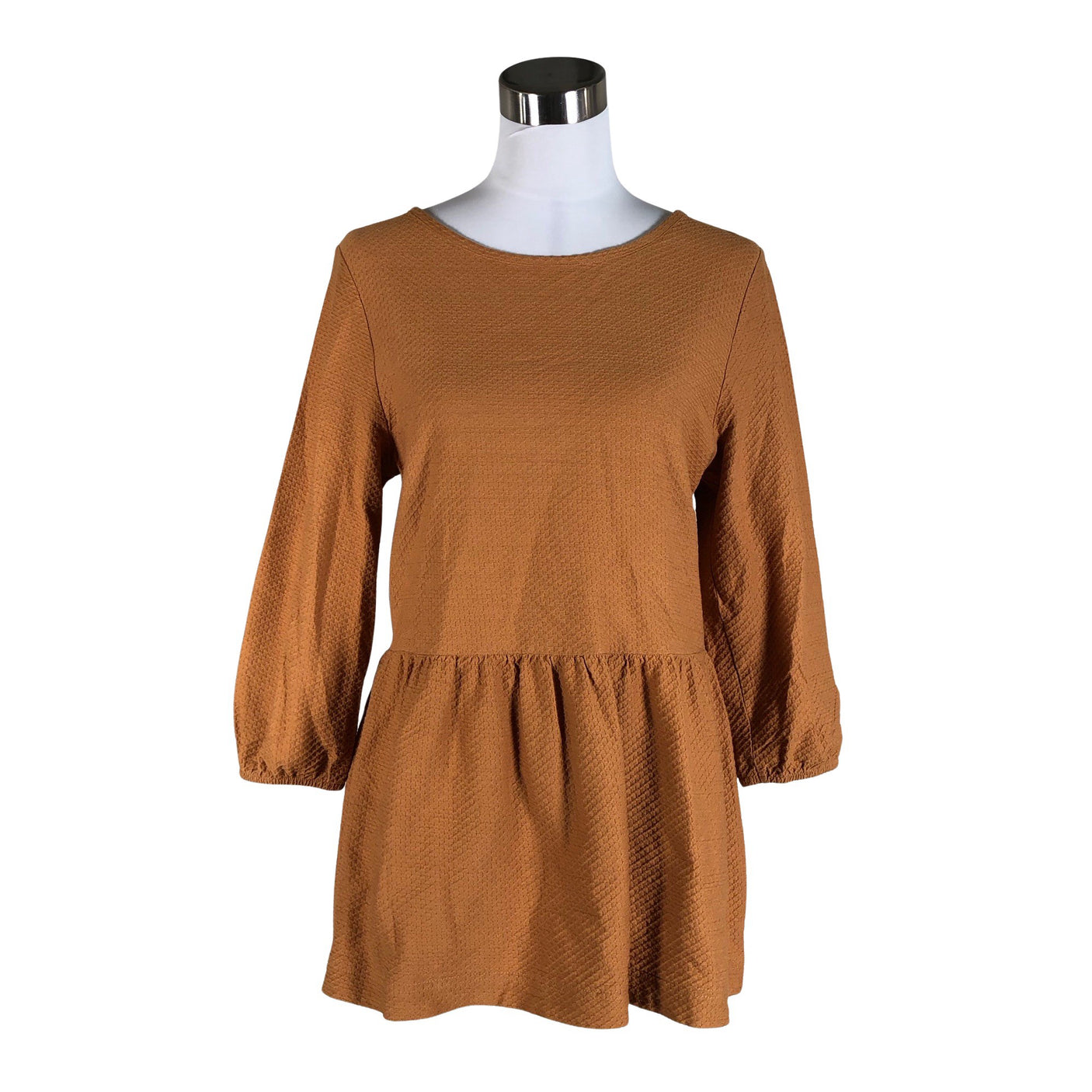 Unisex NOSH - Trikotaažist tuunika, suurus 36 - Pruun (1)