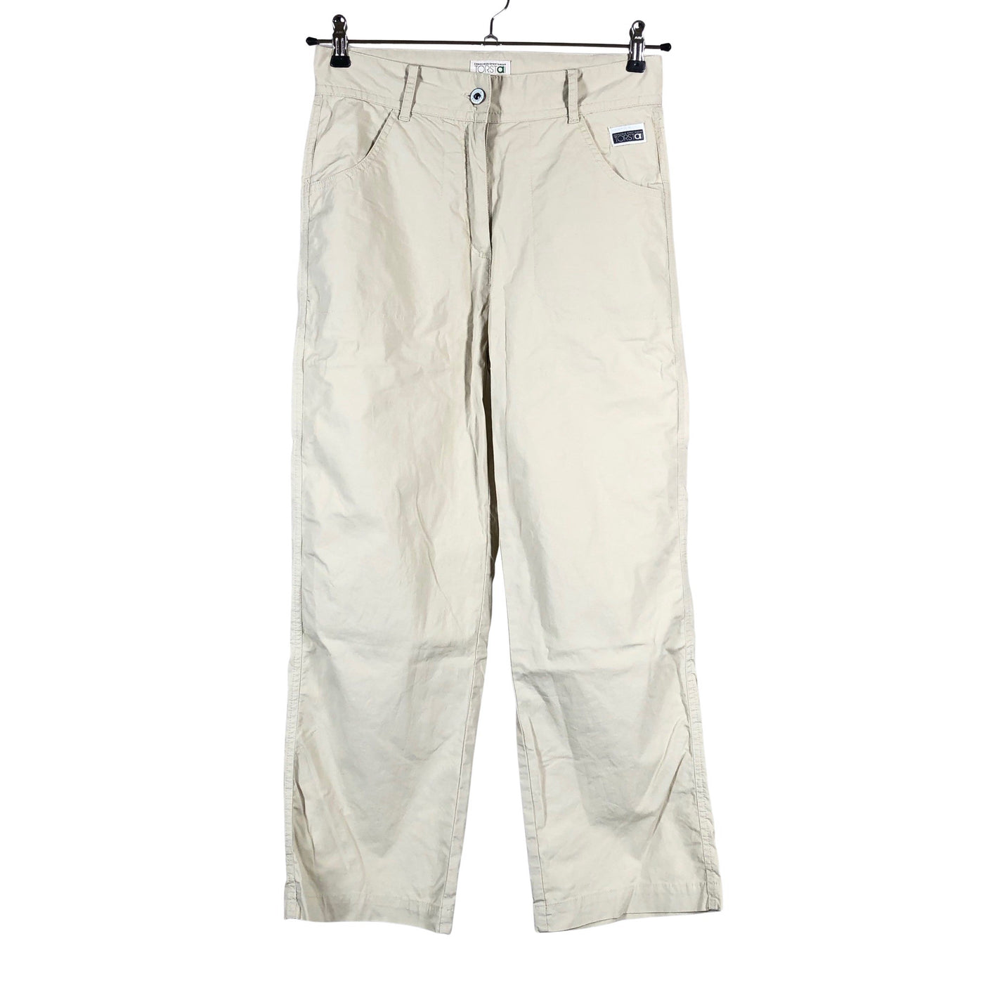 Unisex Torstai - Mittevenivad püksid, suurus 36 - Beige (1)