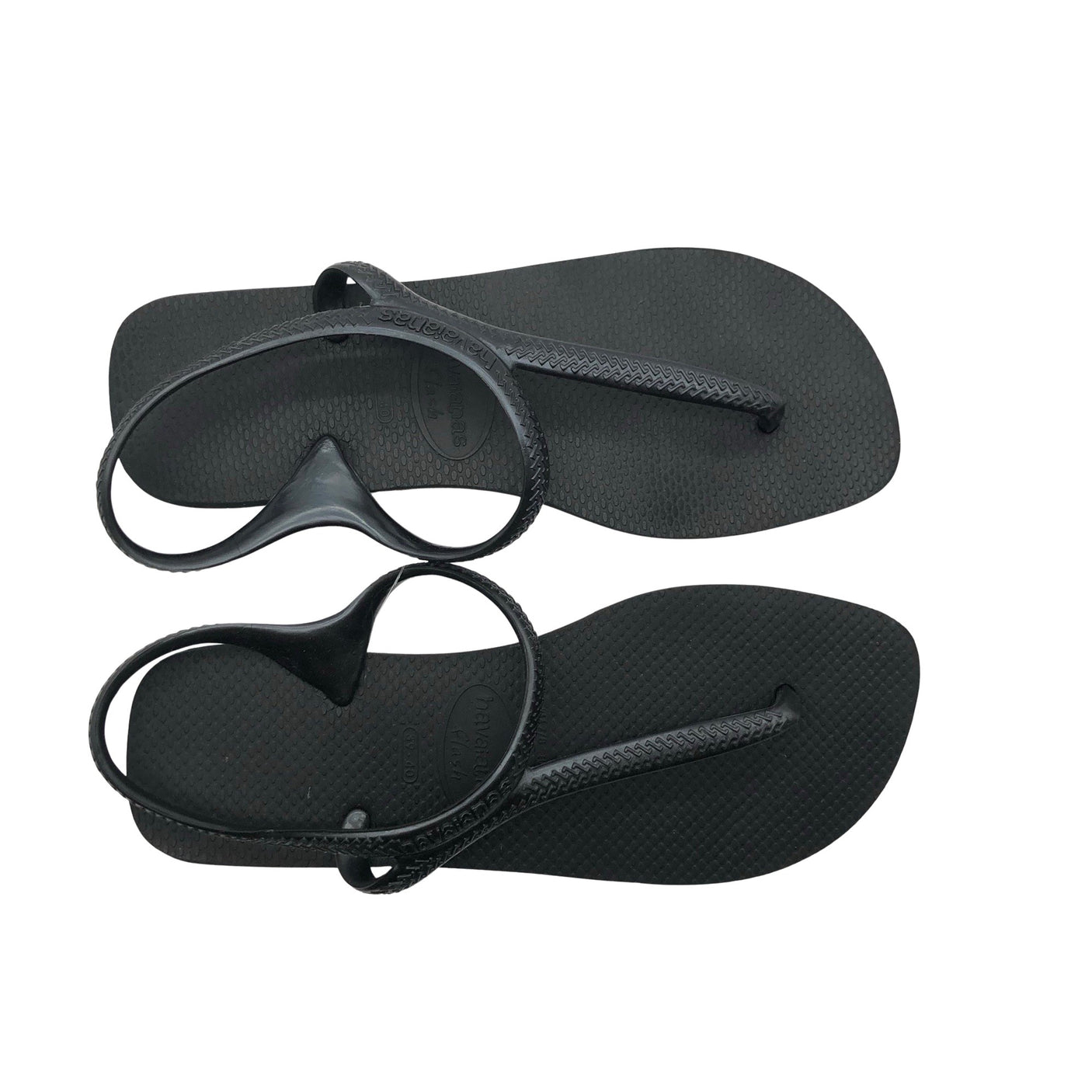 Unisex Havaianas - Plätud, suurus 39 - Must (1)